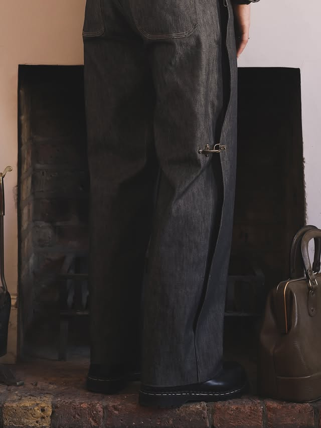 Selvedge Denim Clasp Trousers