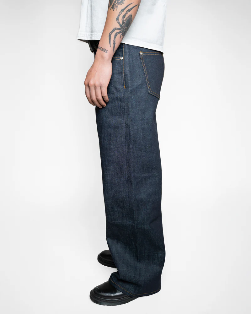 UNIFORM CUT JAPANESE RELAXED SELVEDGE JEANS