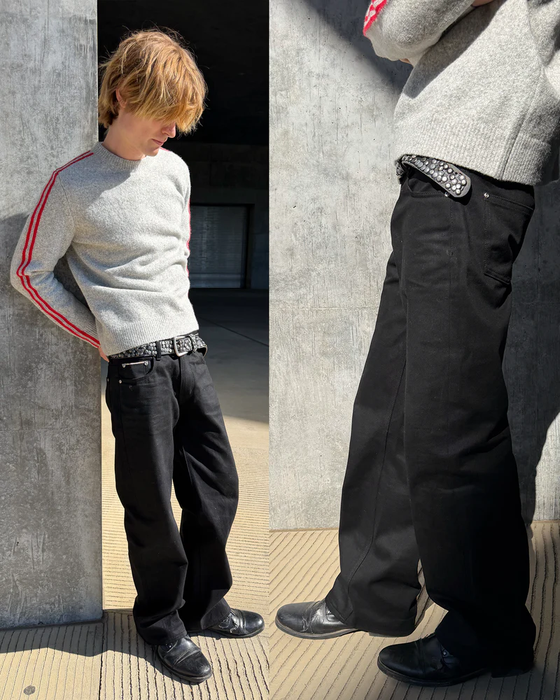 UNIFORM CUT JAPANESE RELAXED SELVEDGE JEANS