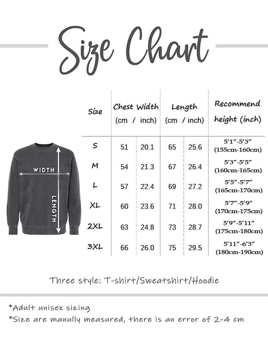 Personalized Photo Outline Embroidered DAD Sweatshirt Father's Day Gift