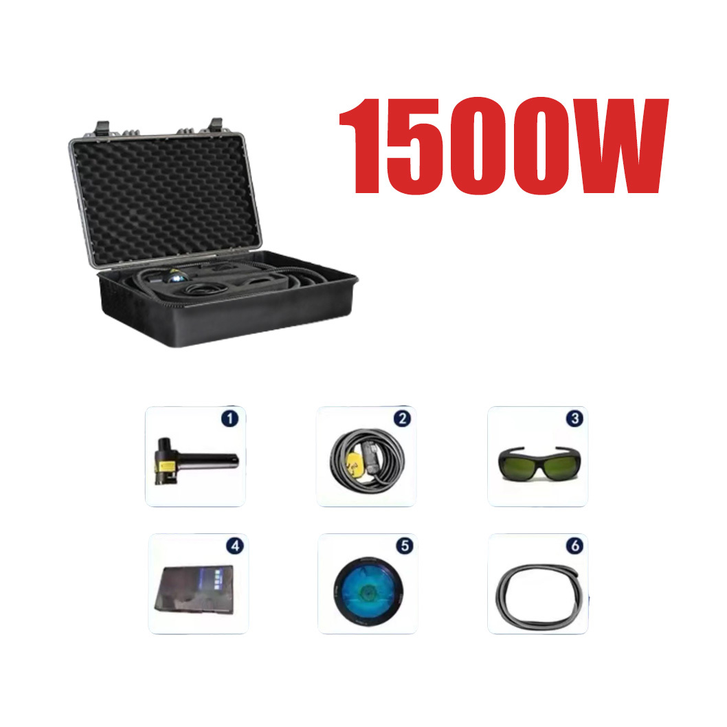 CZ1-Ruční pulzní laserový čistič na rez, barvu, pryskyřici, mastné nečistoty, nátěry, odstraňování pokovování