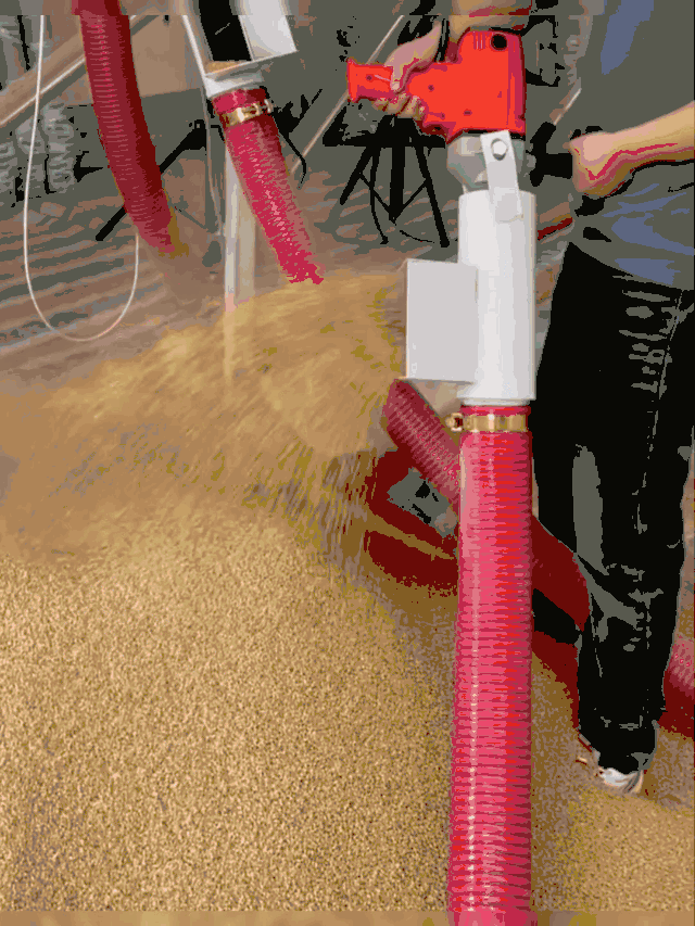 CZ-Přenosný elektrický spirálový extraktor pšeničného zrna/sací stroj na zrno/sací stroj/dopravník