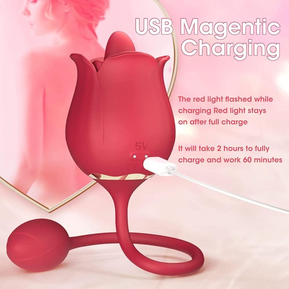 rose toy charger
