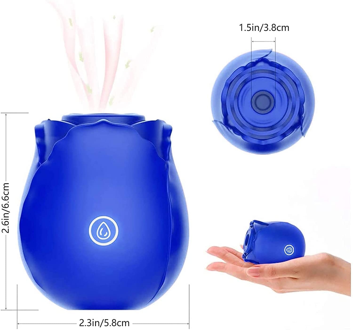 Klein Blue Rose Toy