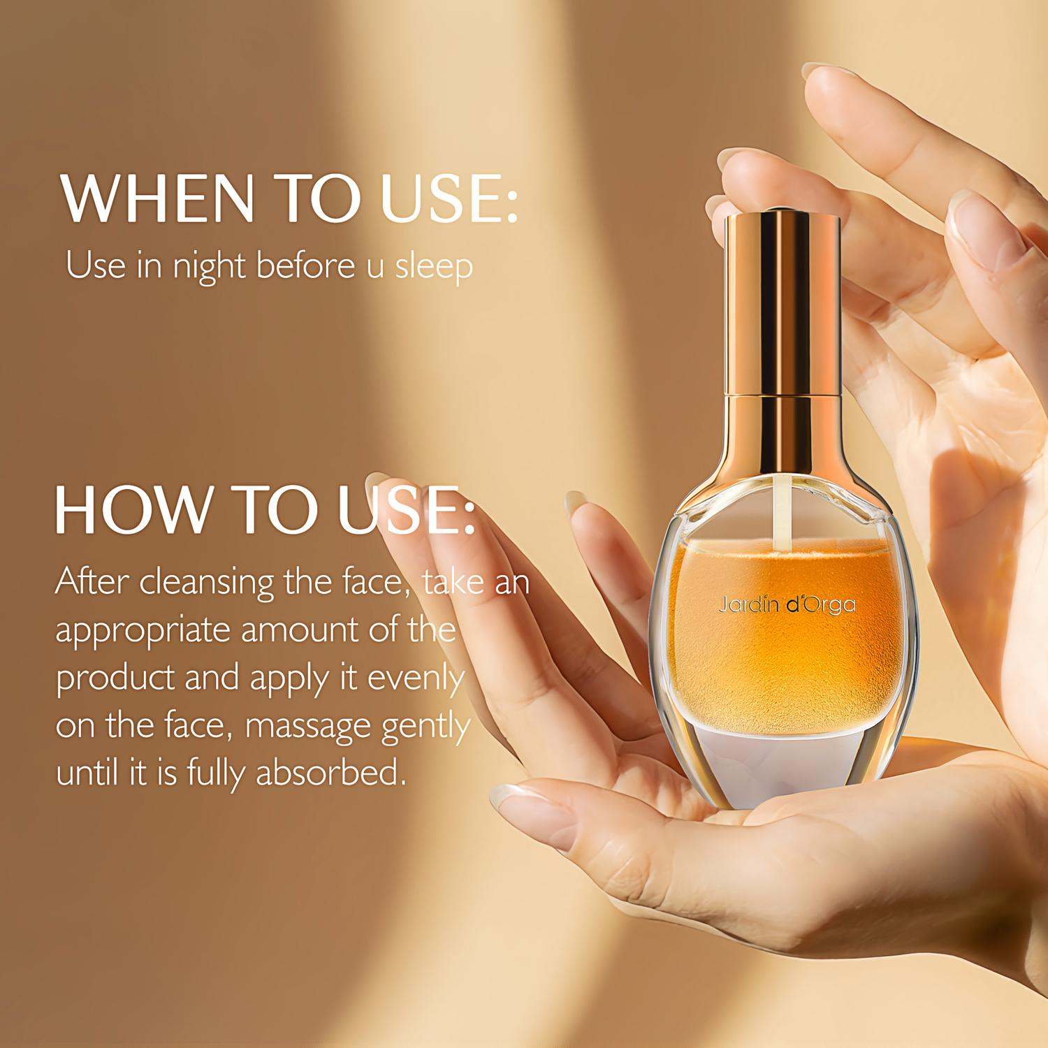 Jardin d'Orga Black Rose Advanced Serum for Skin Repair and Soothing - Reduce Skin Sensitivity and Redness - Skincare Acne Sensitive