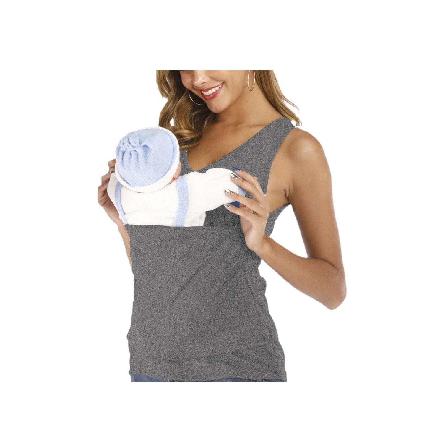 Multifunctional Kangaroo Tank Top Dad T Shirt