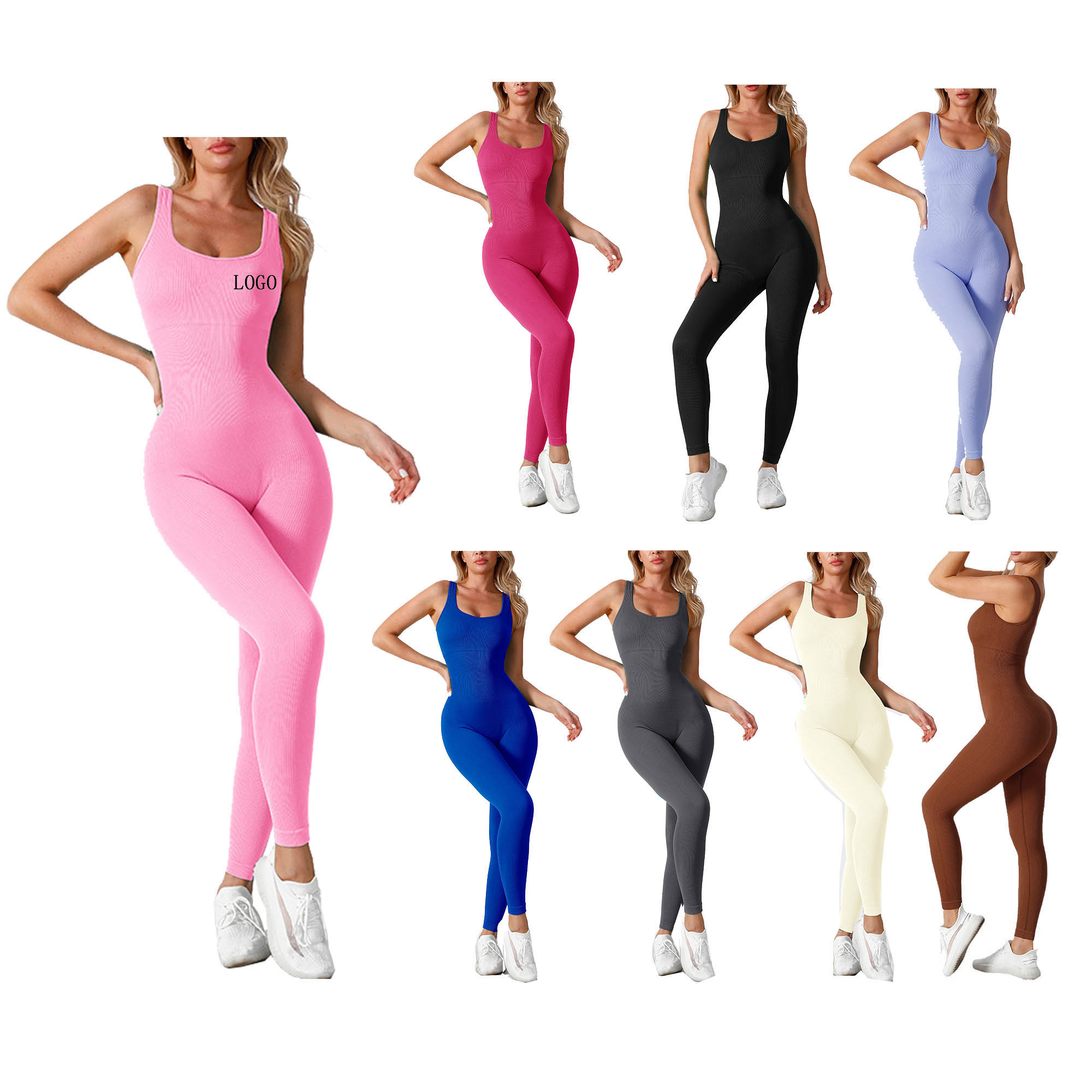 Yoga Seamless Jumpsuit Sportswear