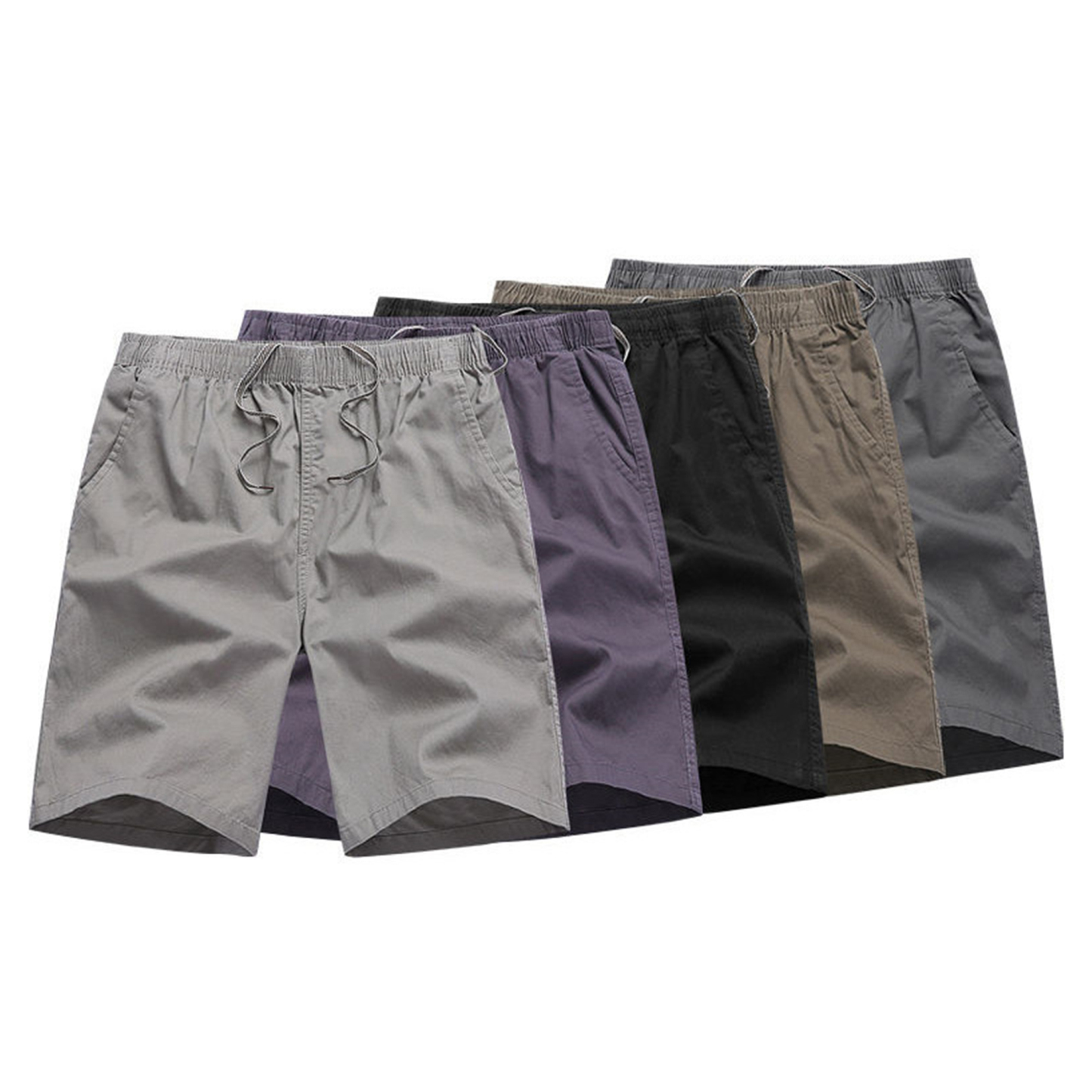Men's Summer Drawstring Casual Shorts