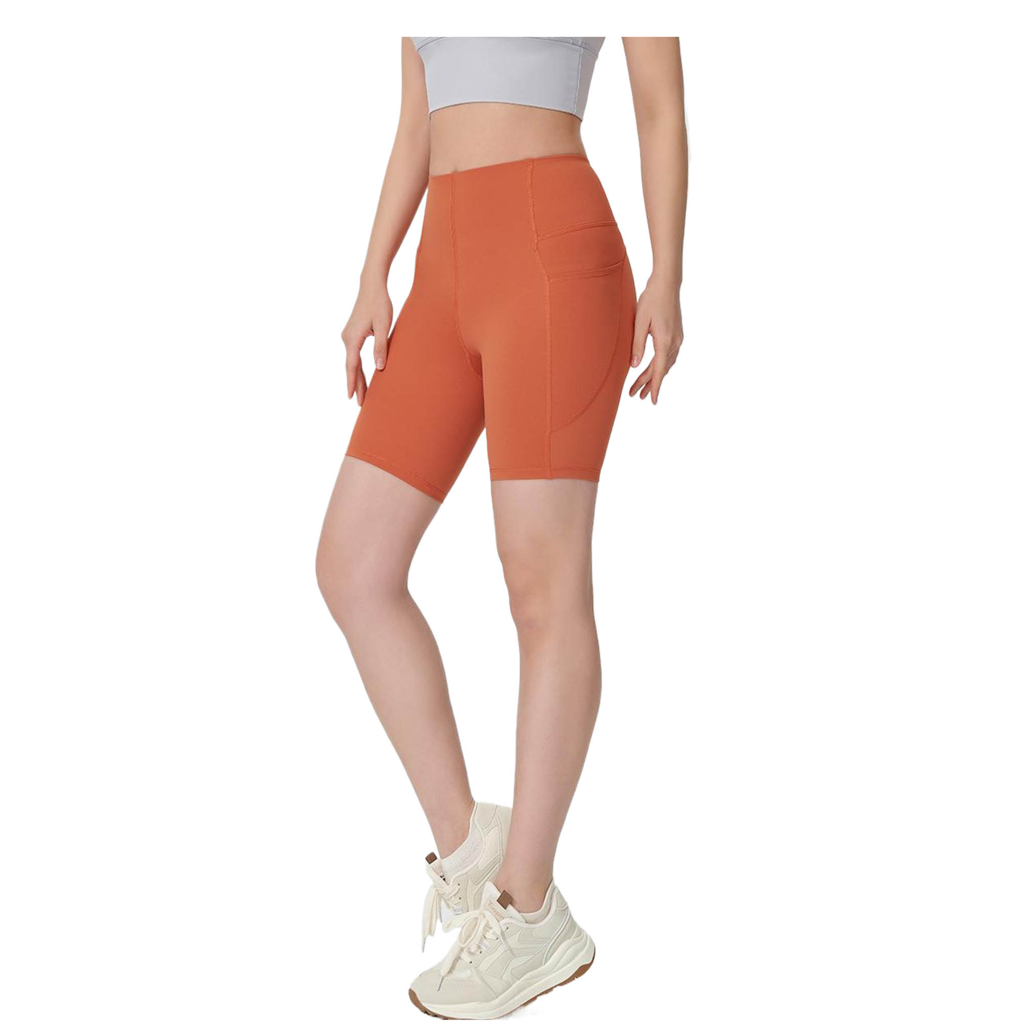 Yoga Shorts With Pocket