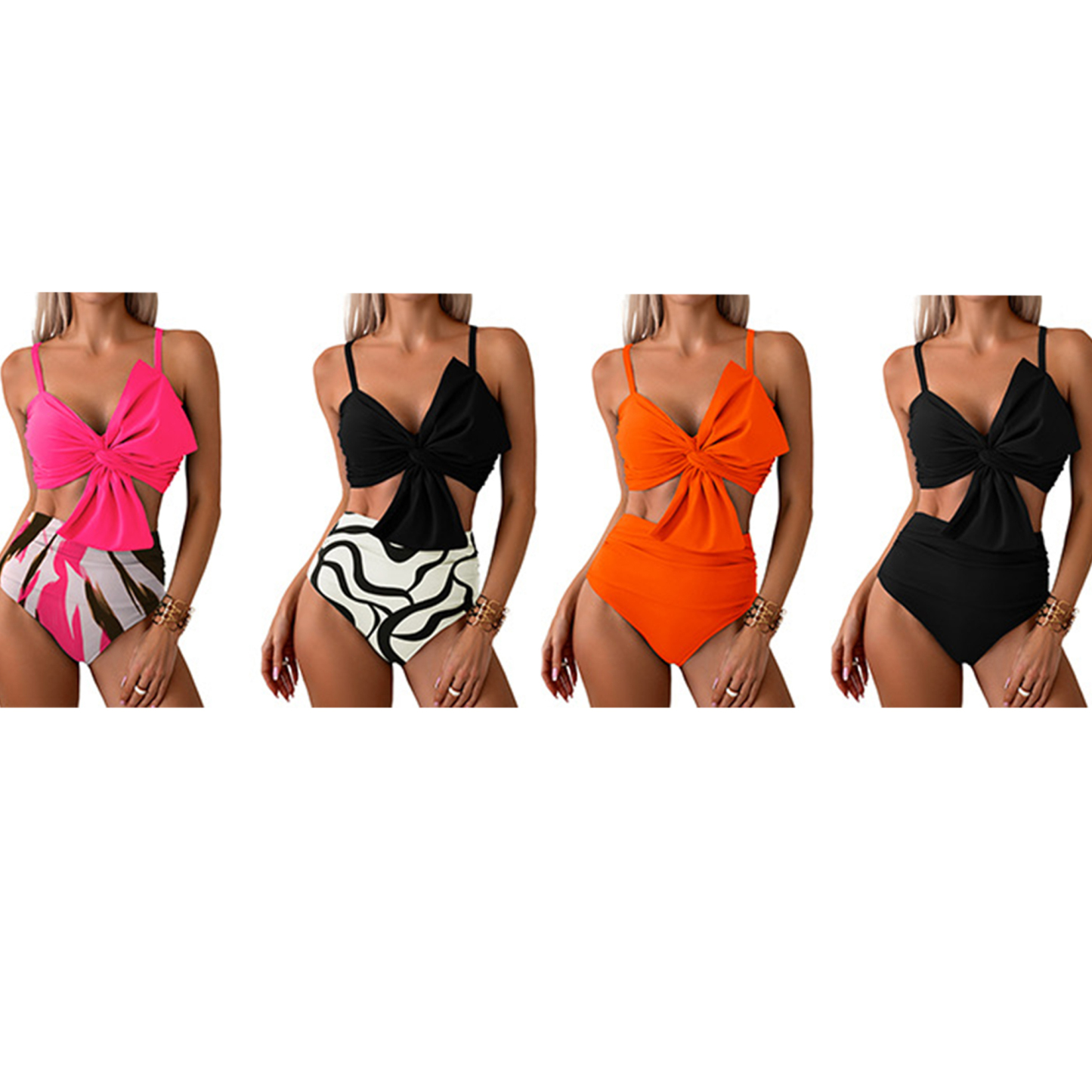 2 Piece High Waist Bikini Set