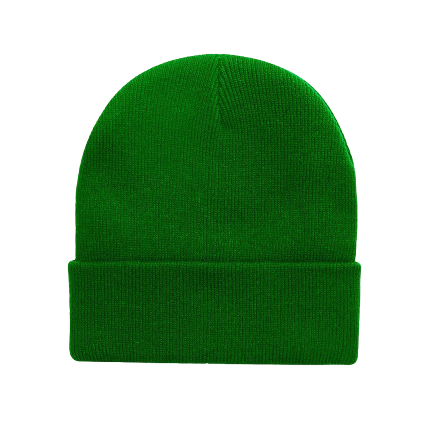 Acrylic Knit Beanie With Cuff 