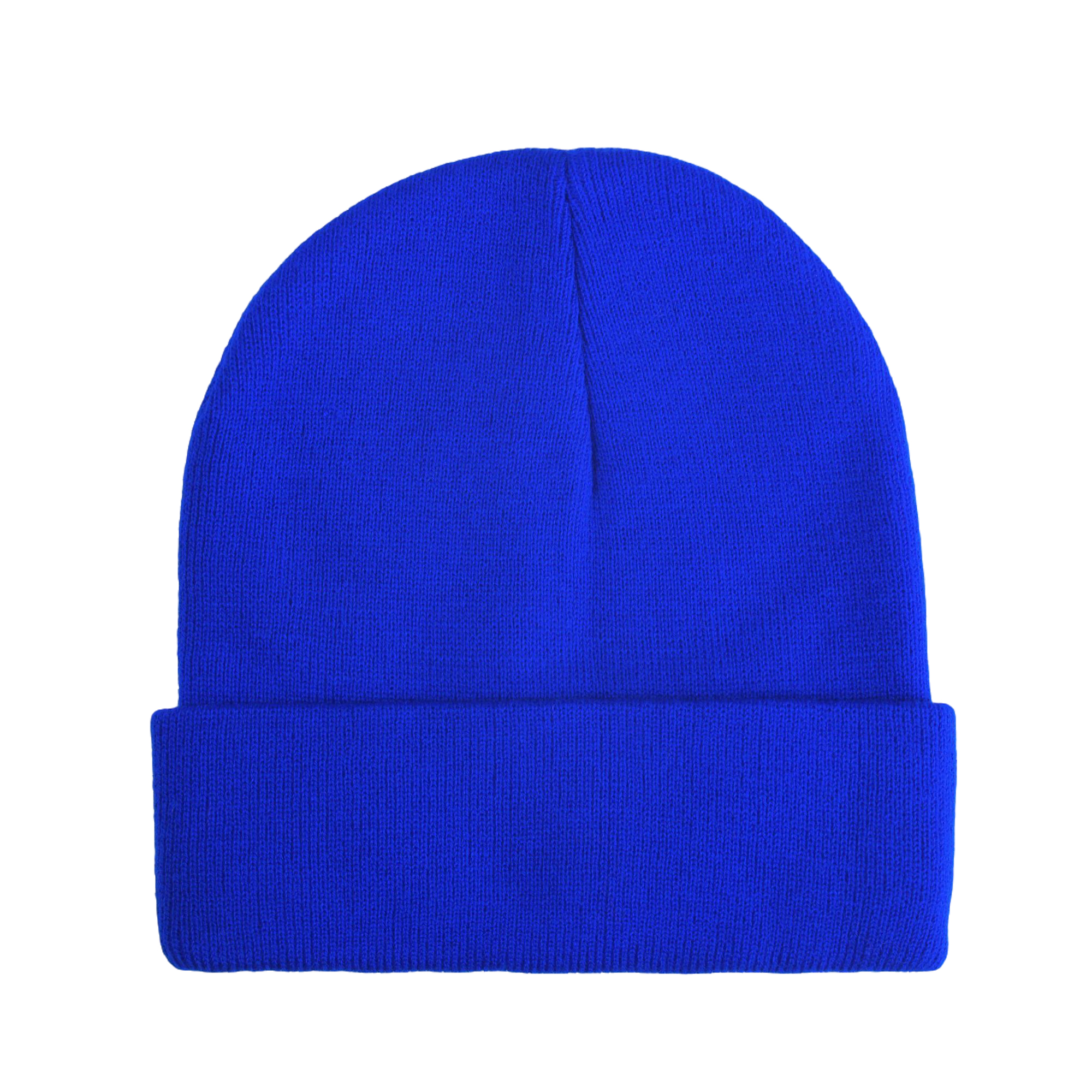 Acrylic Knit Beanie With Cuff 