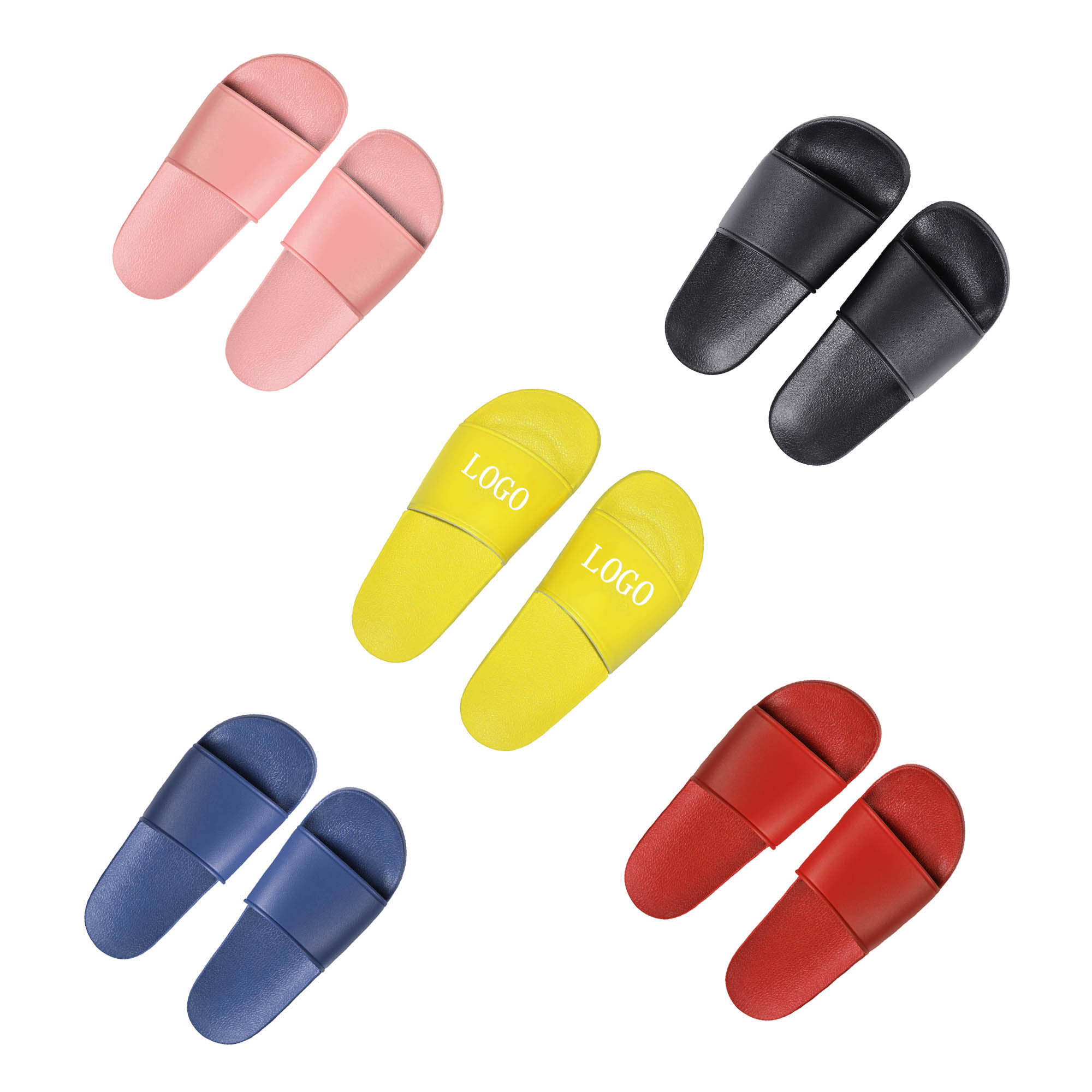 Solid Color Slippers Sandals