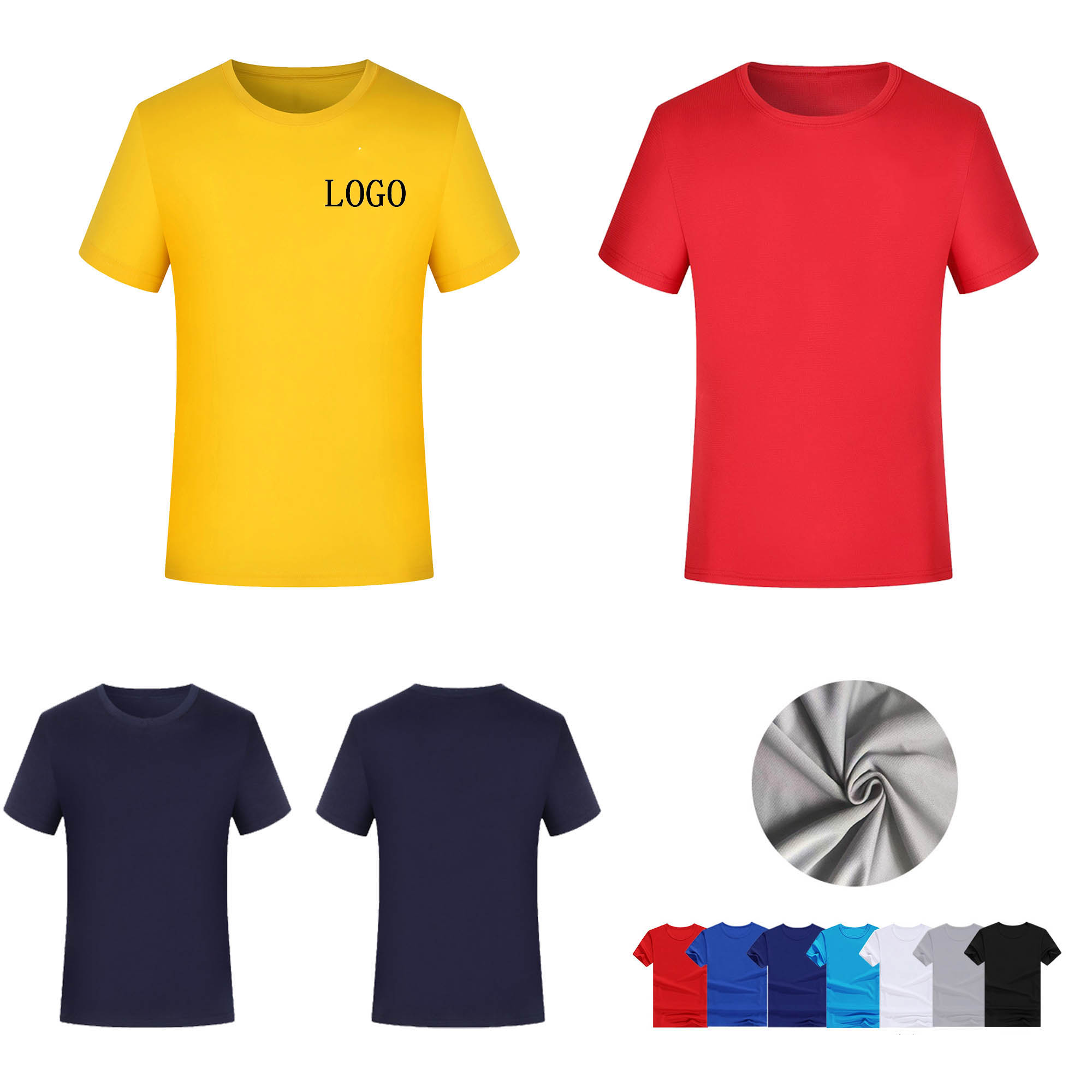 Unisex Quick Dry Short Sleeve T-Shirt