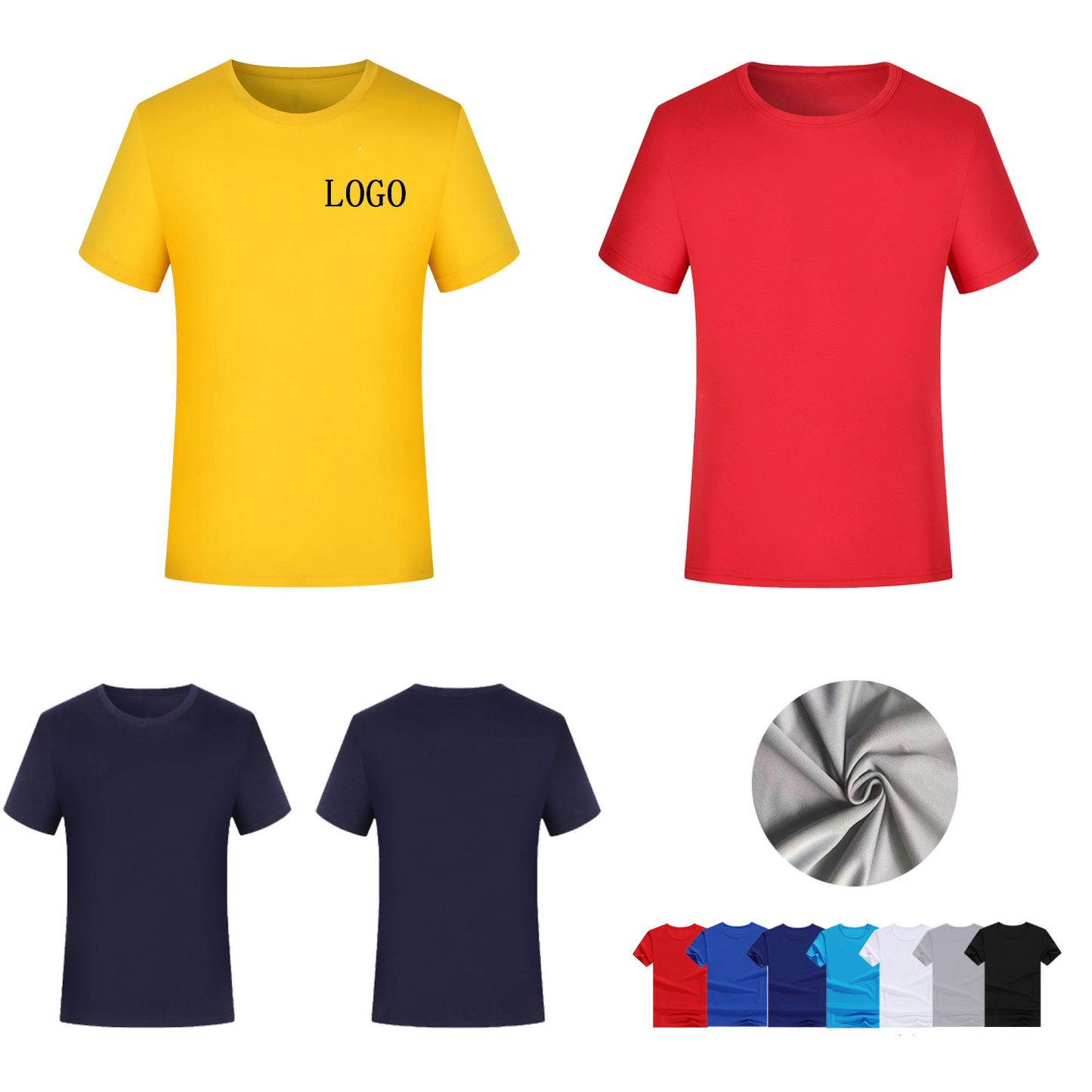 Unisex Quick Dry Short Sleeve T-Shirt