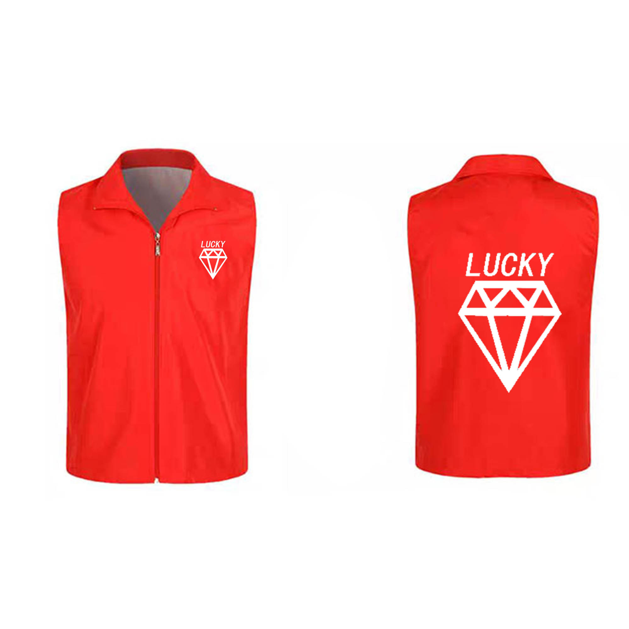 Unisex Advertising Vest VOLUNTEER T-Shirt