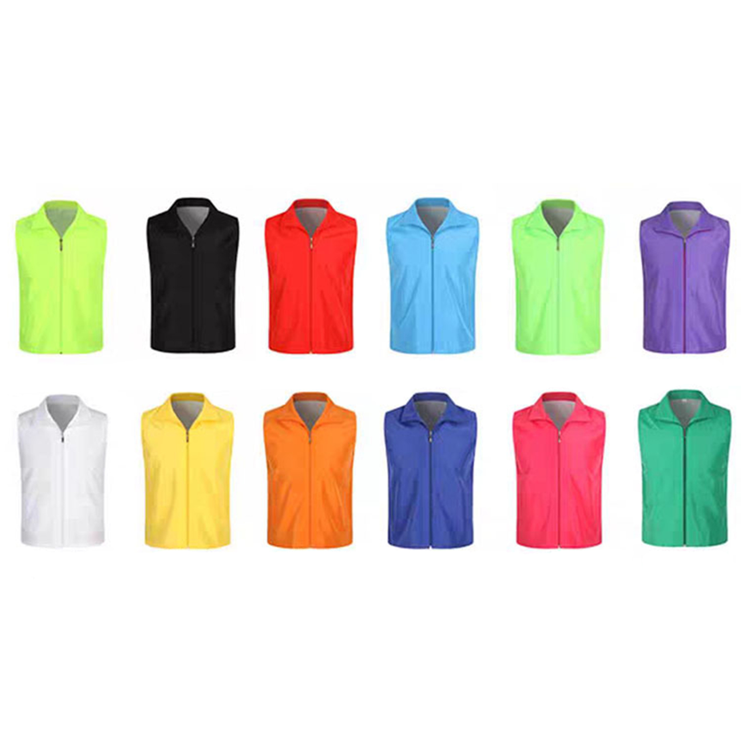 Unisex Advertising Vest VOLUNTEER T-Shirt