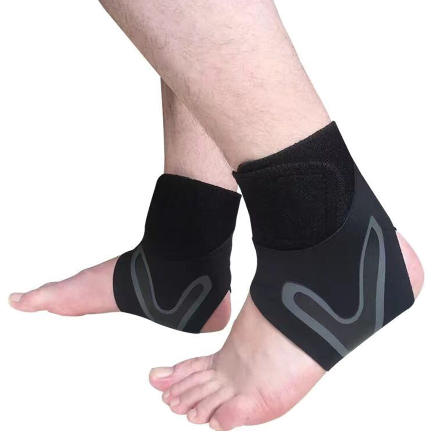 Ankle Brace With Adjustable Wrap