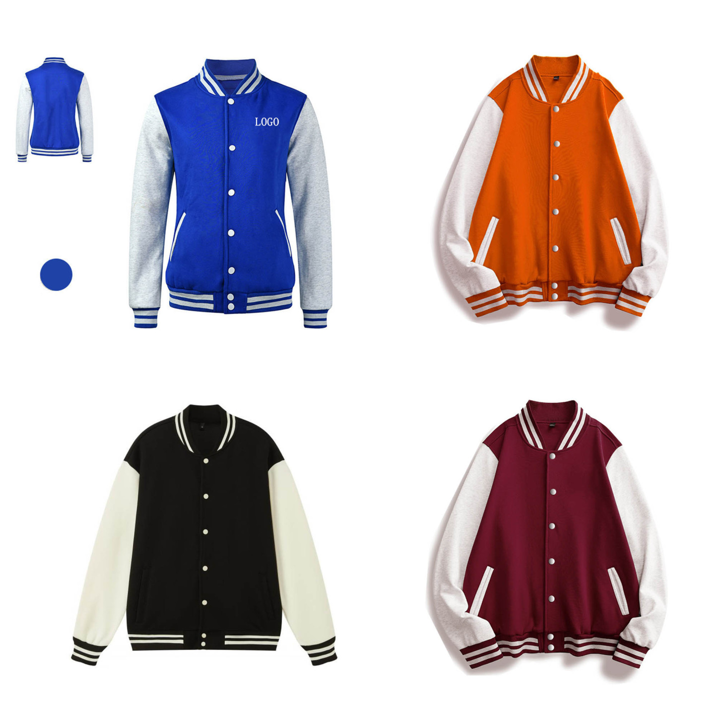 Casual Baseball Jacket