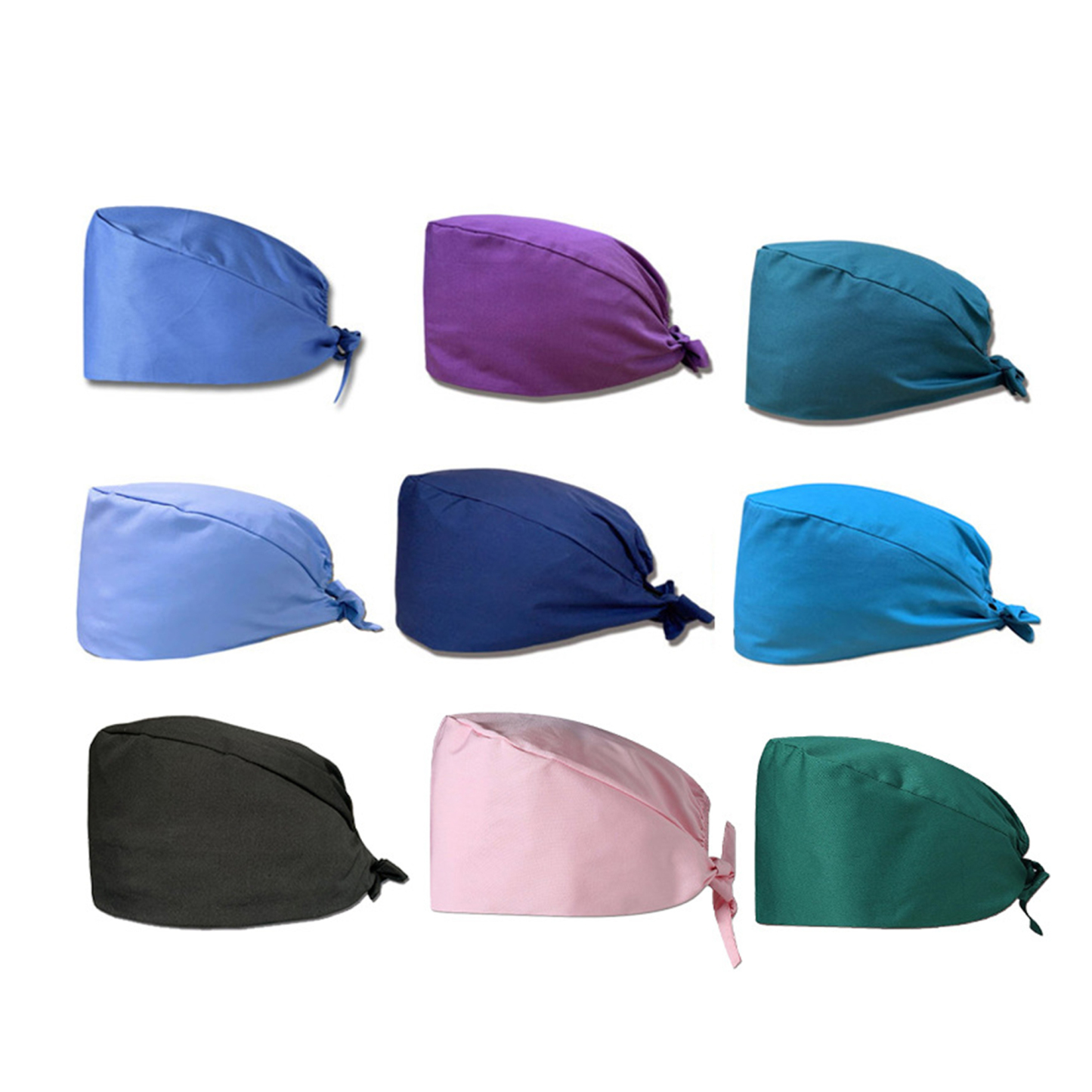 Nurse Cap Tie Back Working Cap