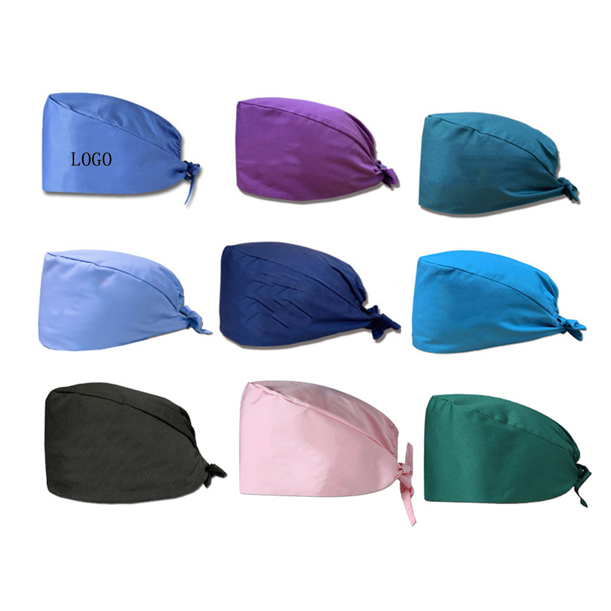 Nurse Cap Tie Back Working Cap