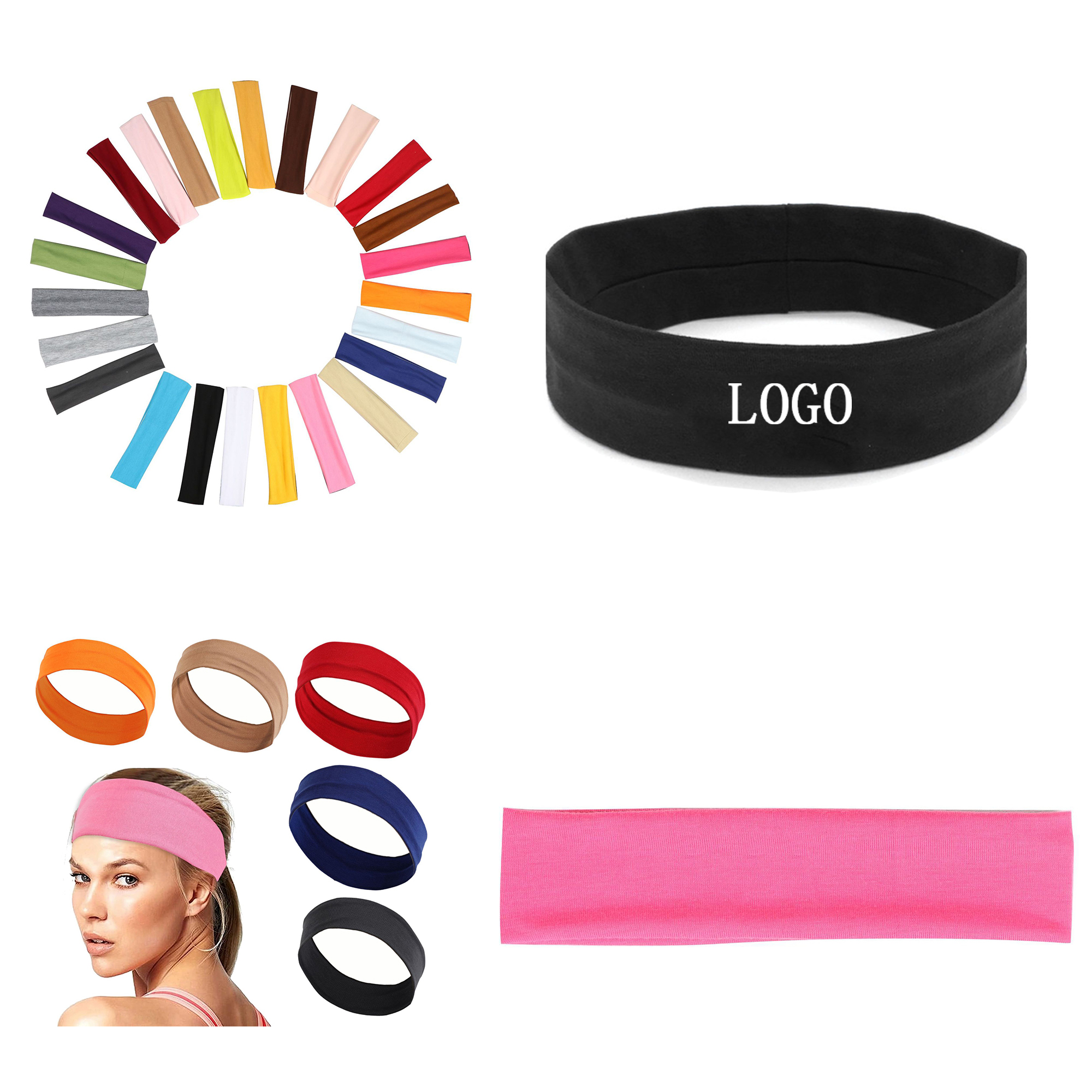 Sports Headband Elastic Headband