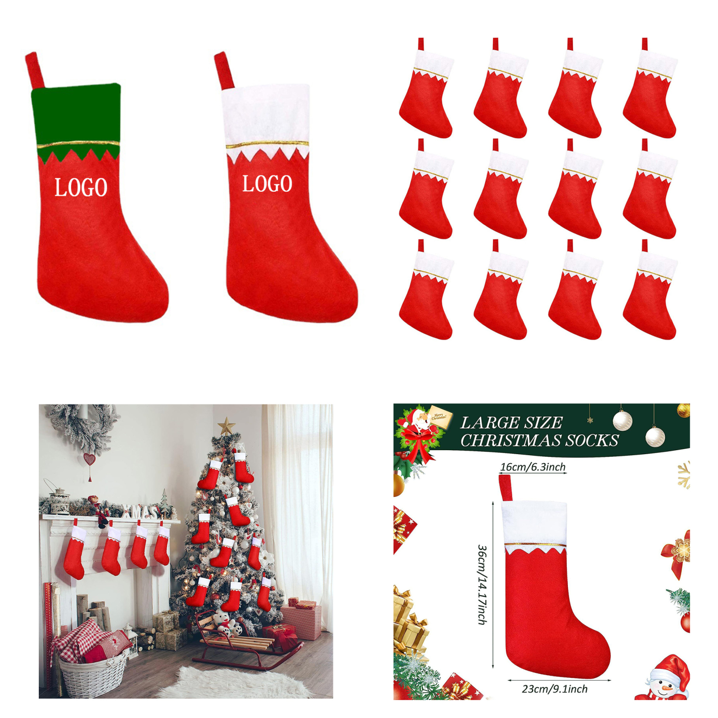Motique Accessories Christmas Stocking