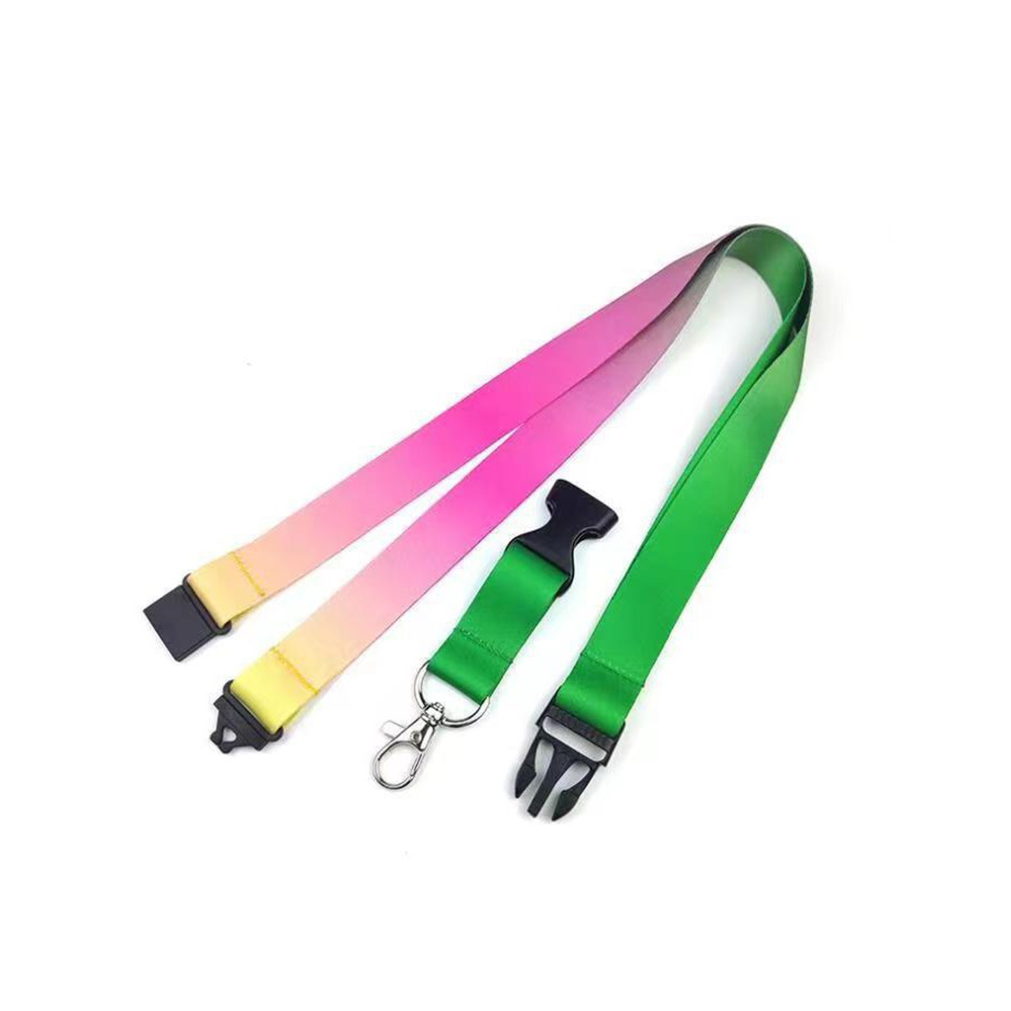 Full-Color Custom Lanyard With Detachable Buckle Safety Breakaway 