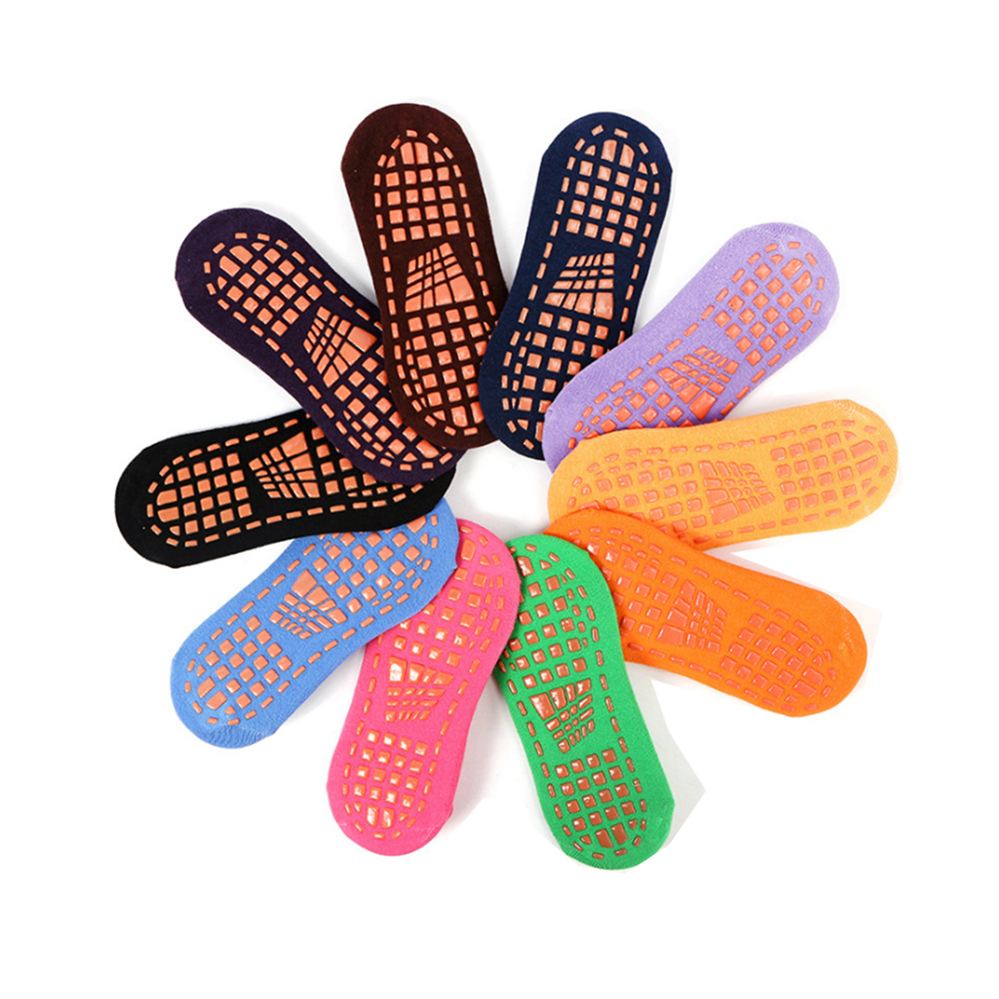 Non Slip Sock With Grippers