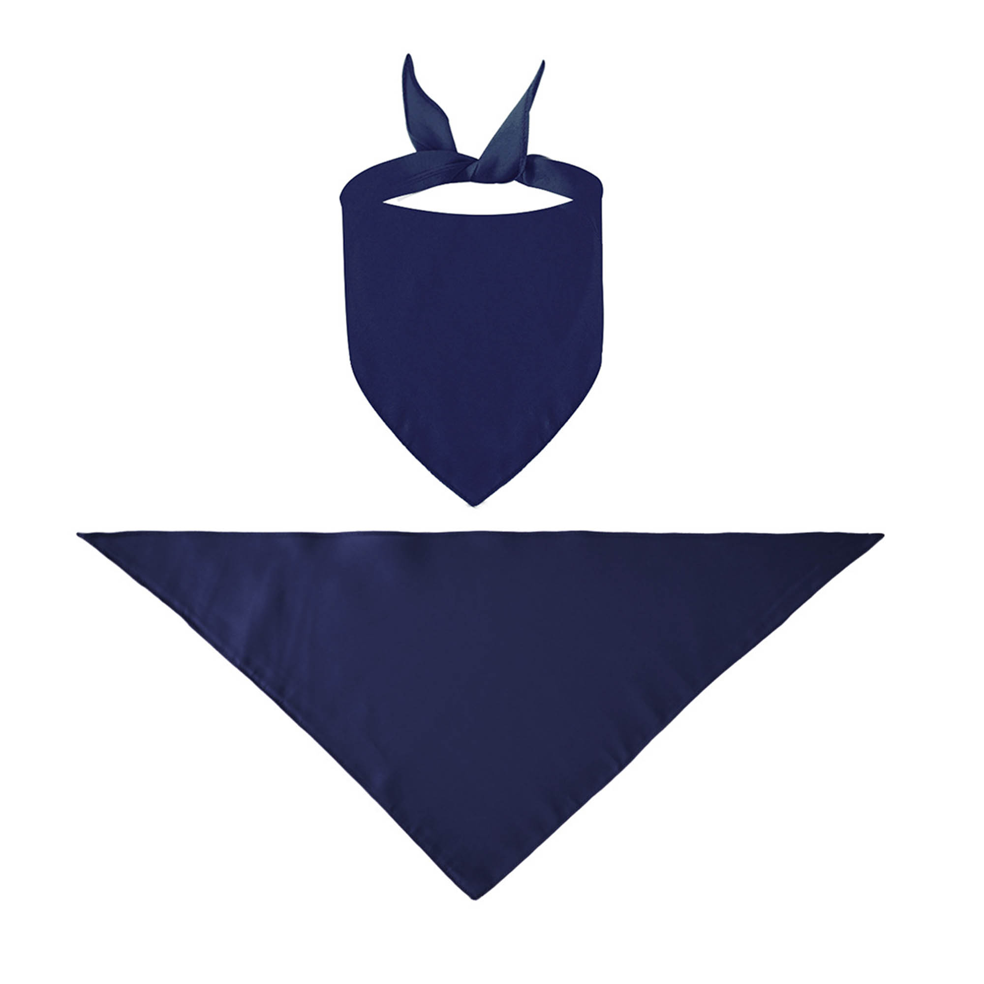 Plain Dog Adjustable Triangle Bandanas