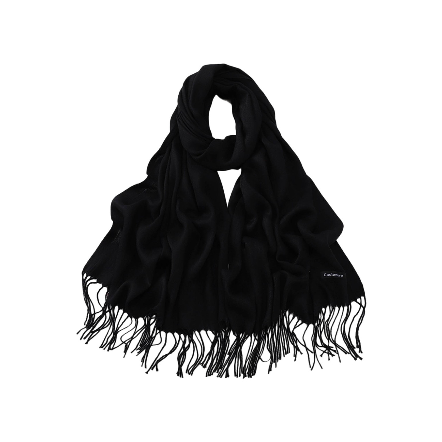 Solid Color Imitation Cashmere Shawl Scarf