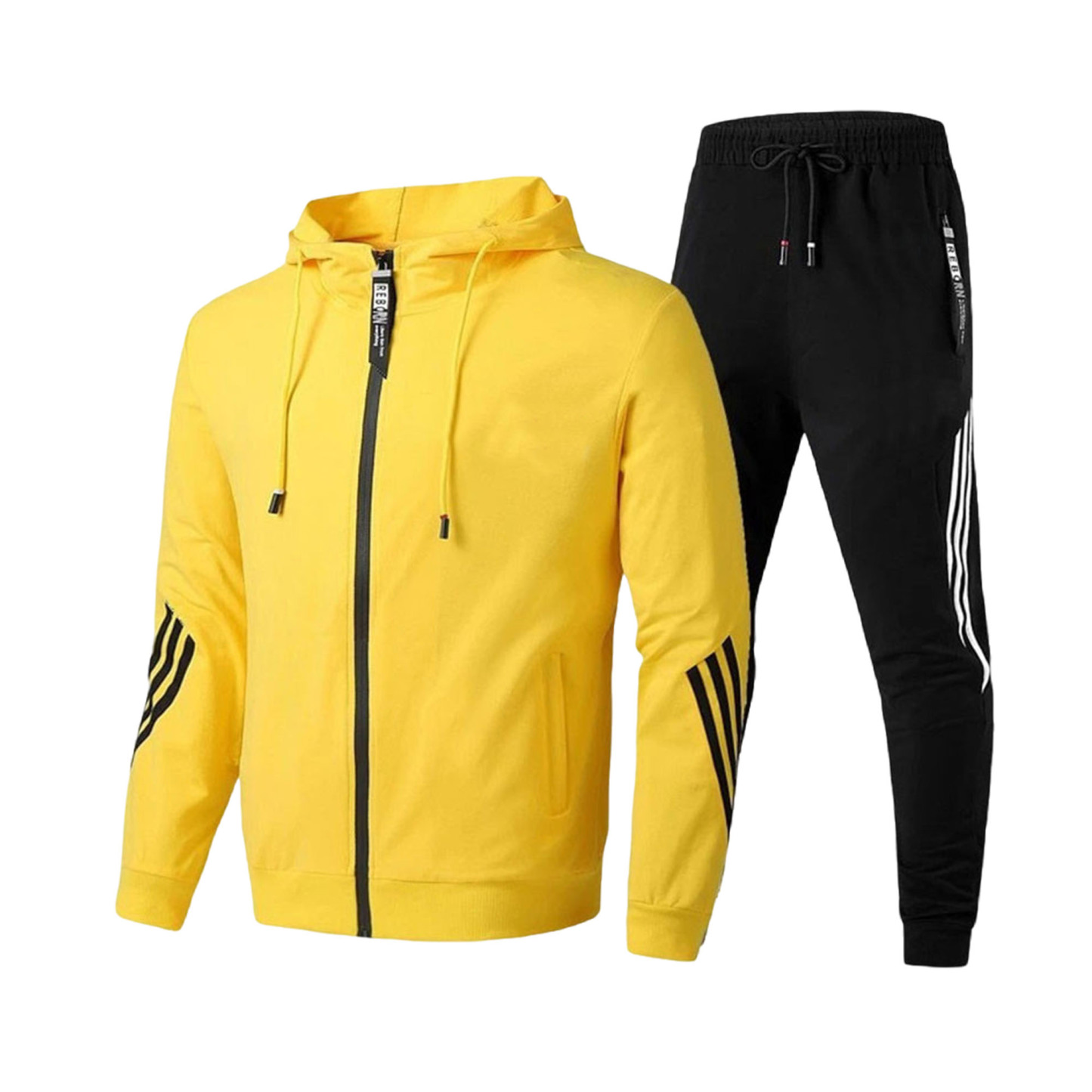 Tracksuit Set Full-Zip Sweatshirt 