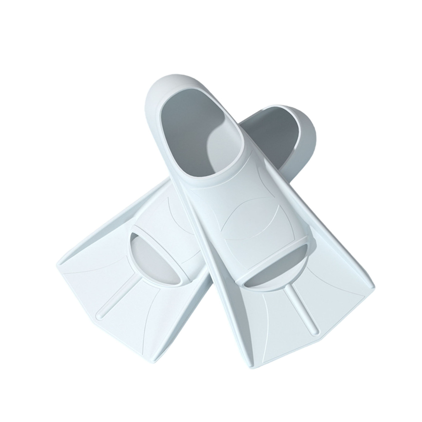 Training Swimming Fins Silicone Flippers For Swimming Diving