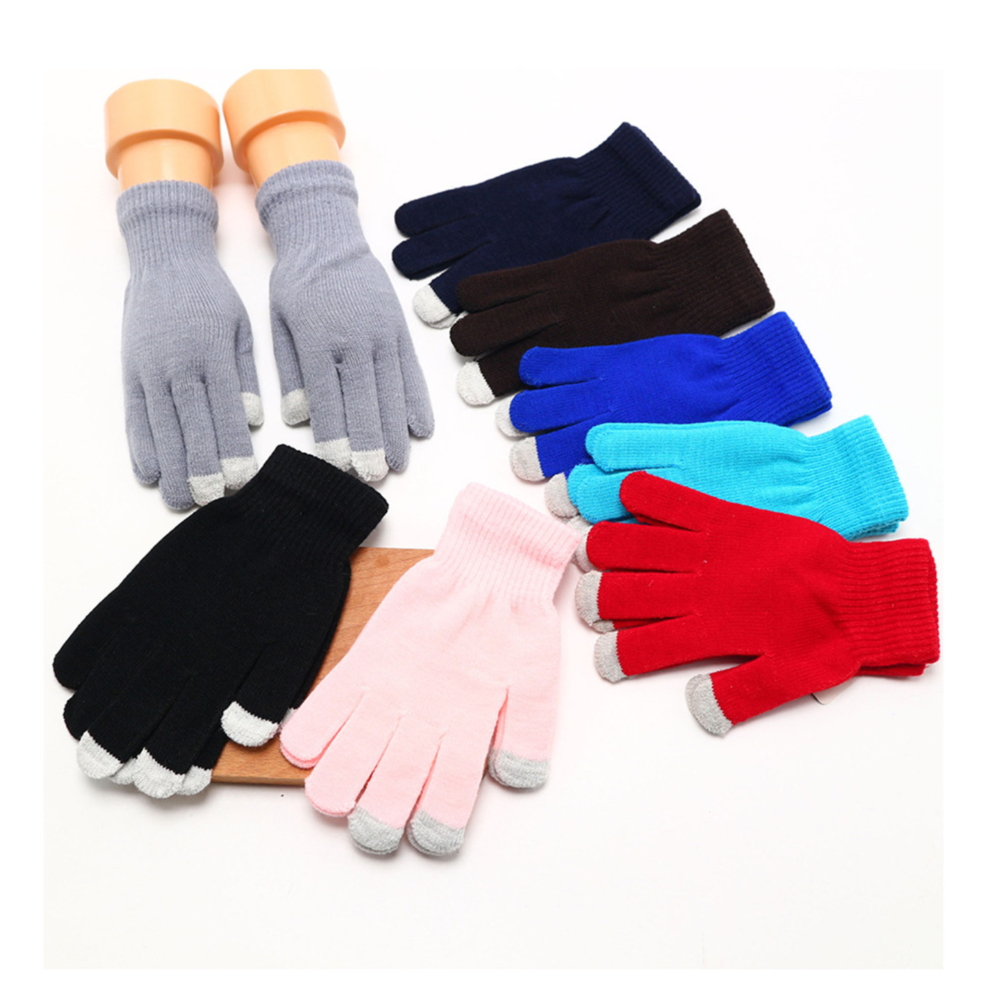 Touch Screen Gloves Knitted Texting Gloves