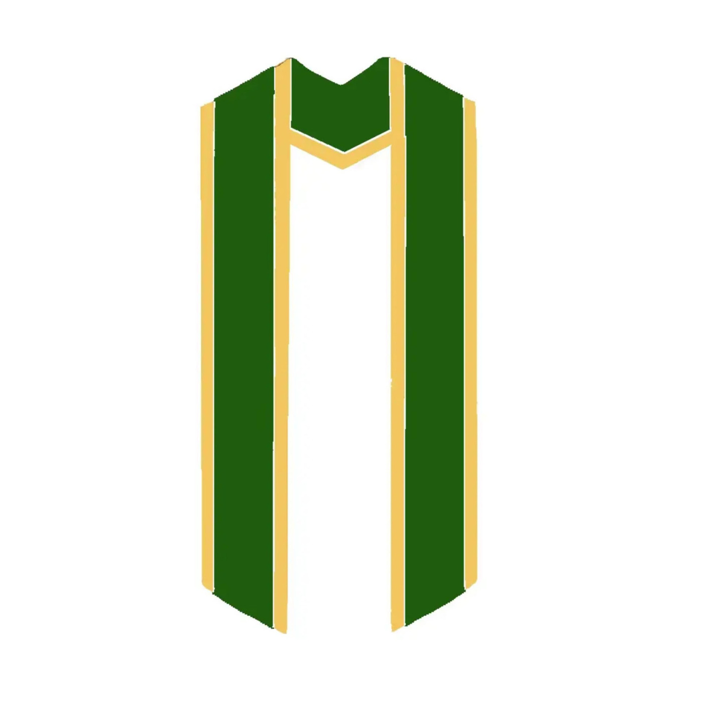 Graduation Stole With Trim