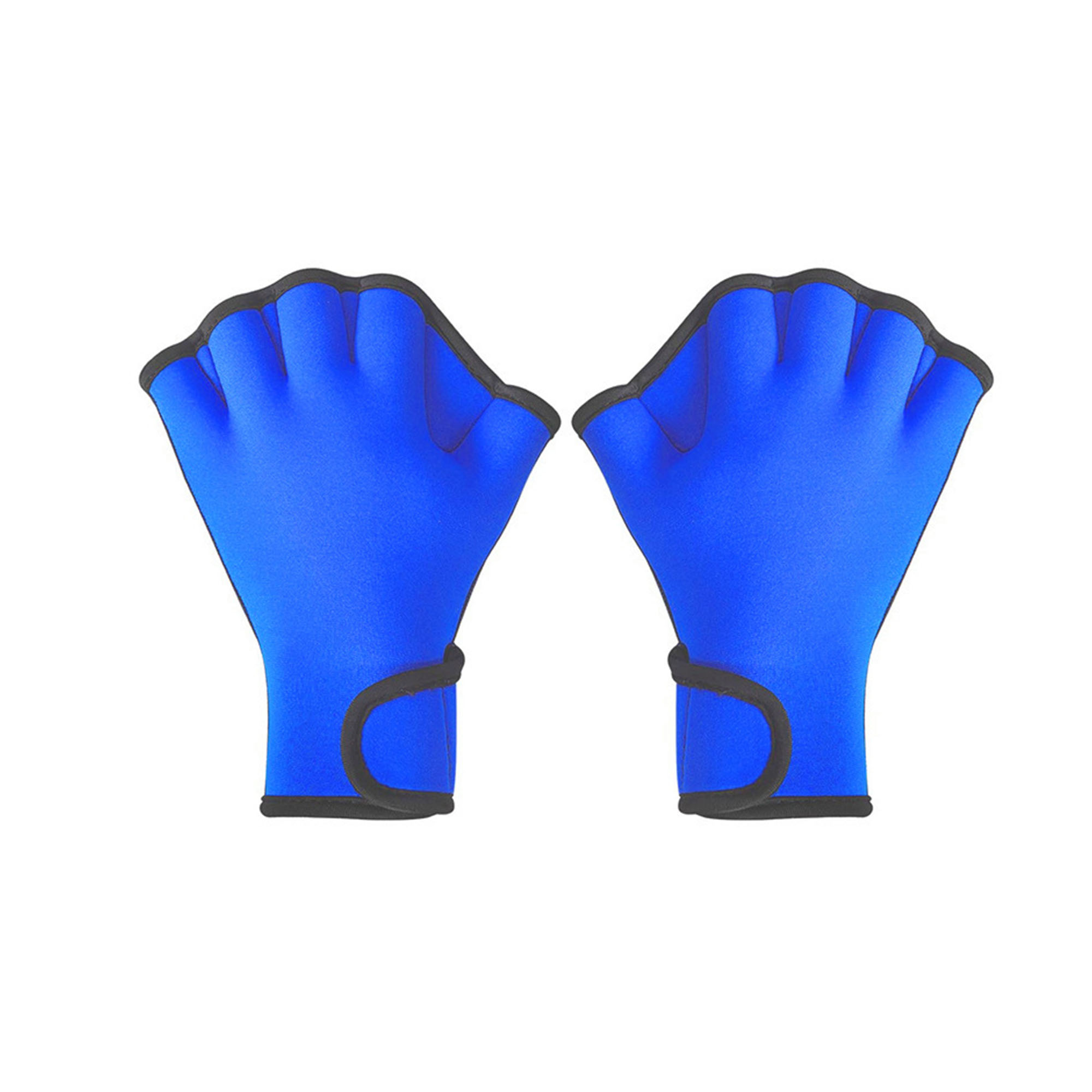Swimming Gloves Webbed Fitness Water Resistance Training Mittens 