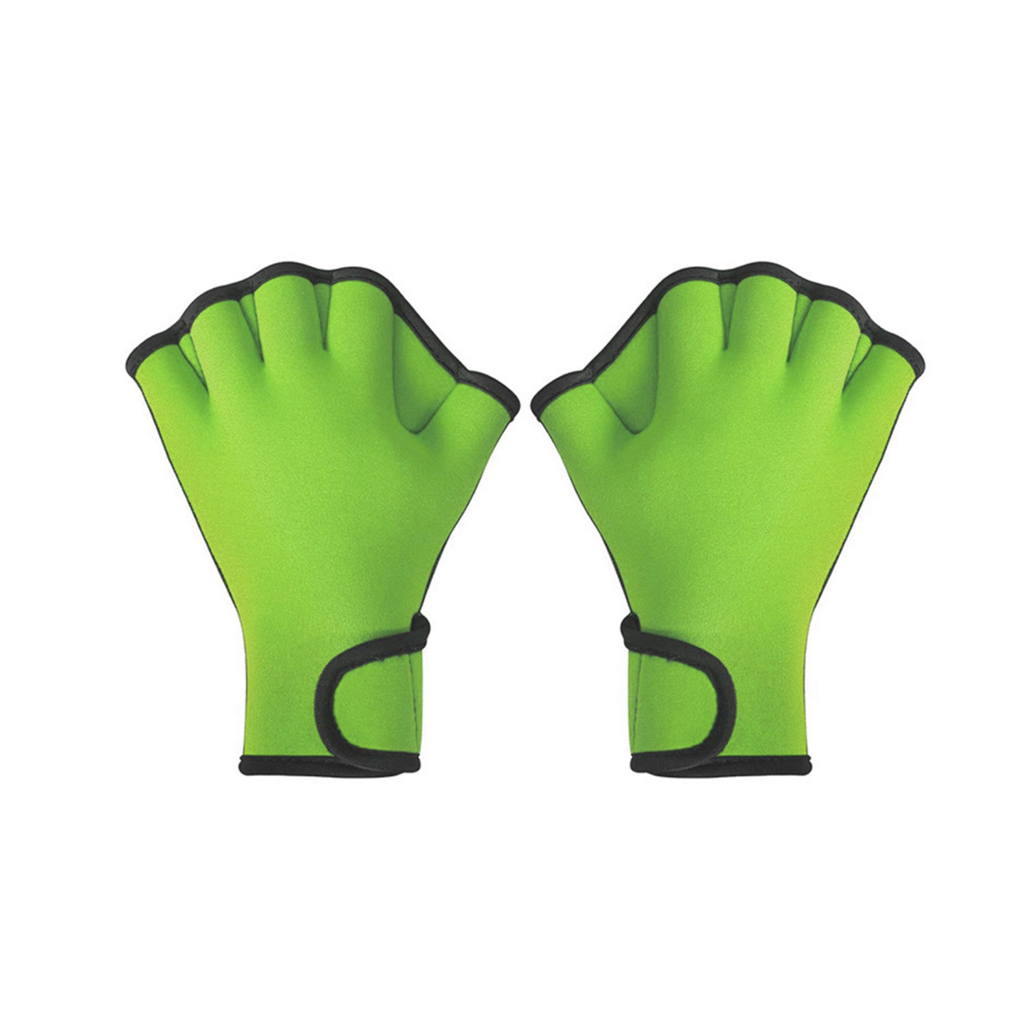 Swimming Gloves Webbed Fitness Water Resistance Training Mittens 