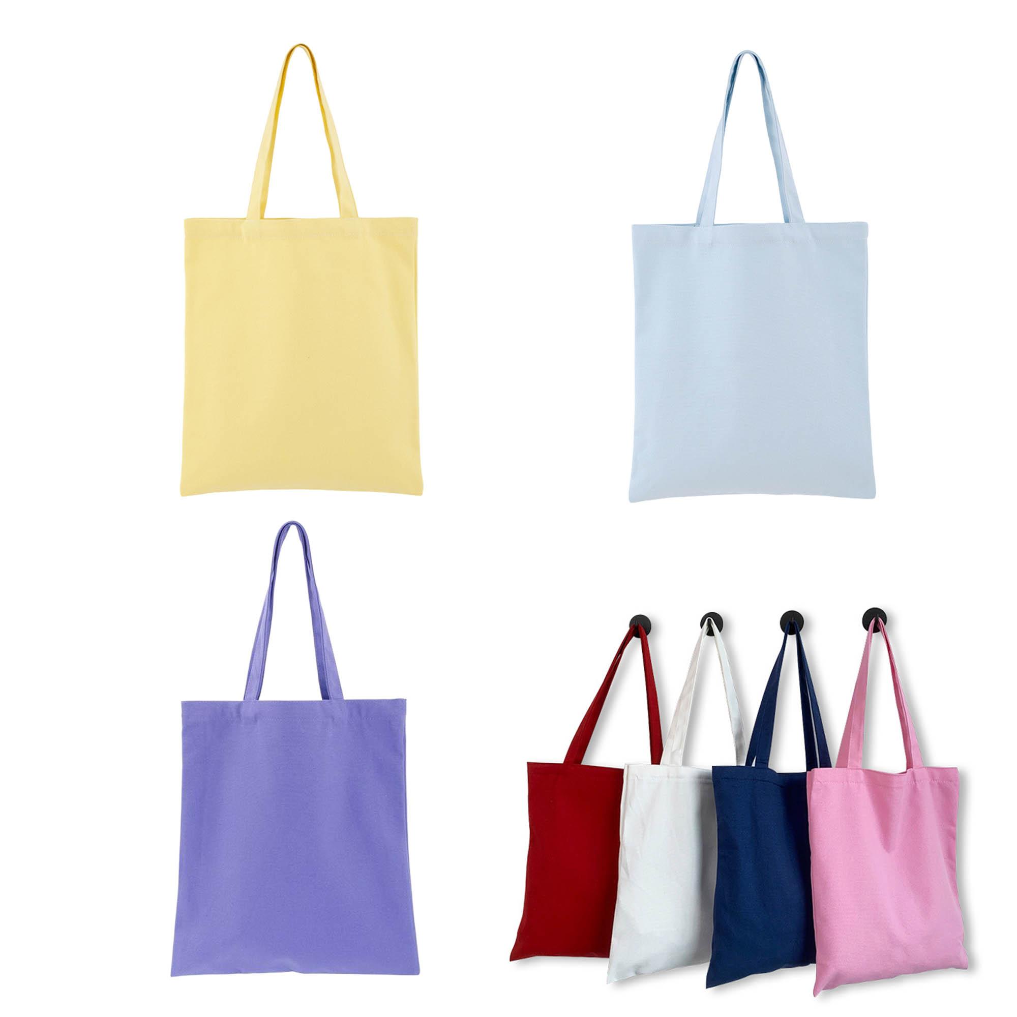 Reusable Grocery Shopping Canvas Tote Bag 