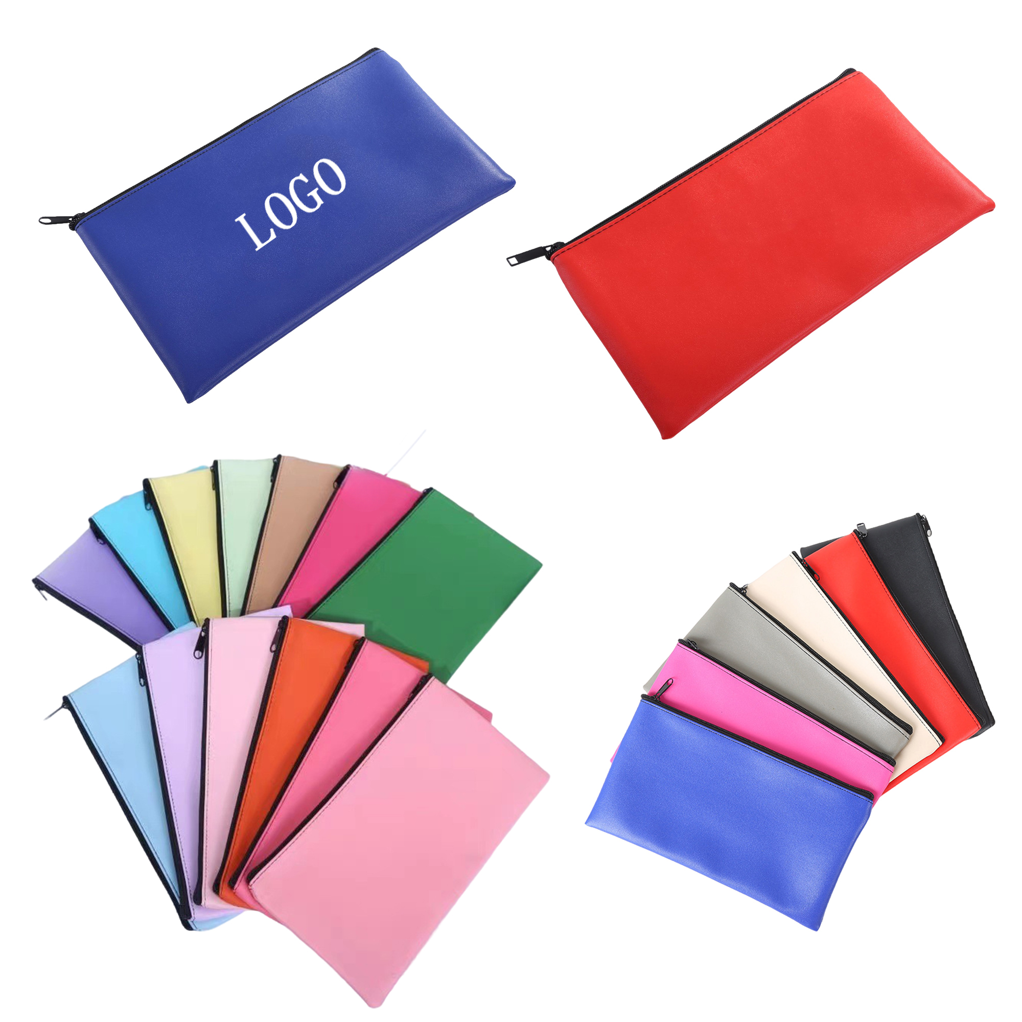 Bank Deposit Money Bag With Zipper