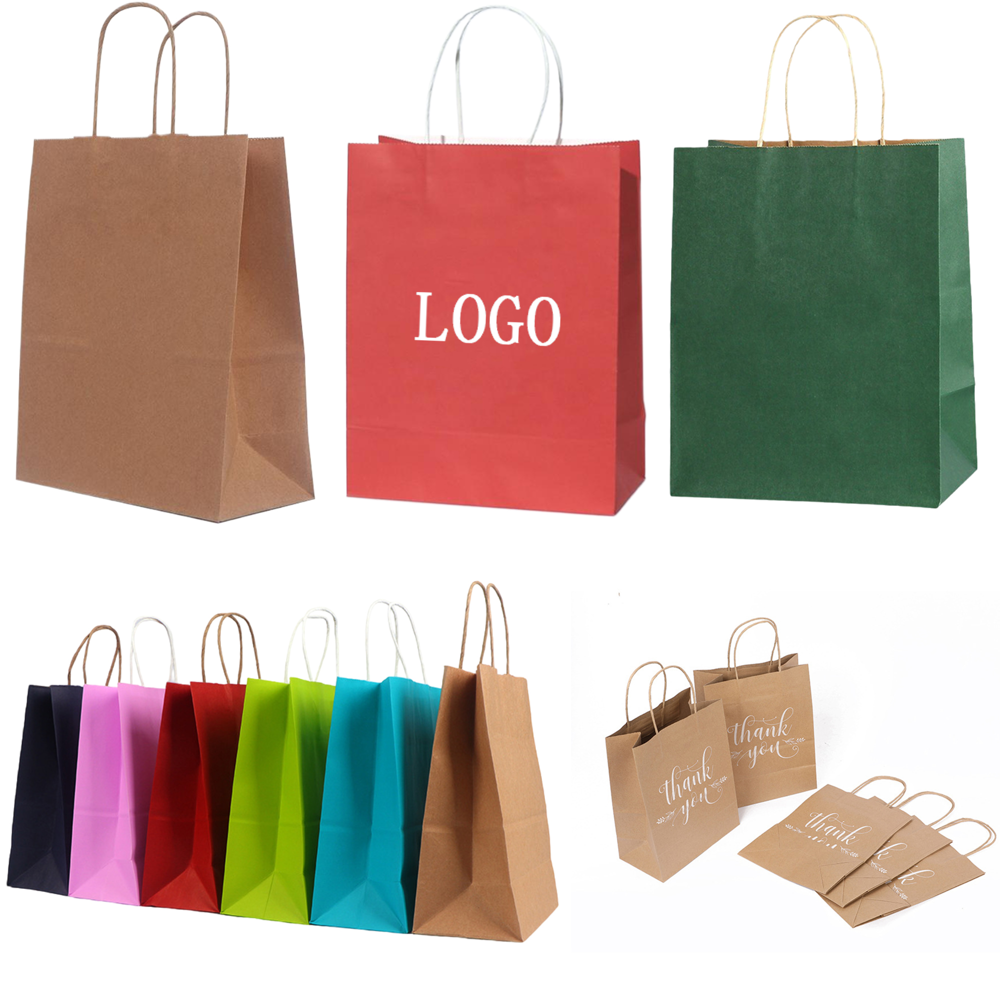 Brown Paper Bag With Handles