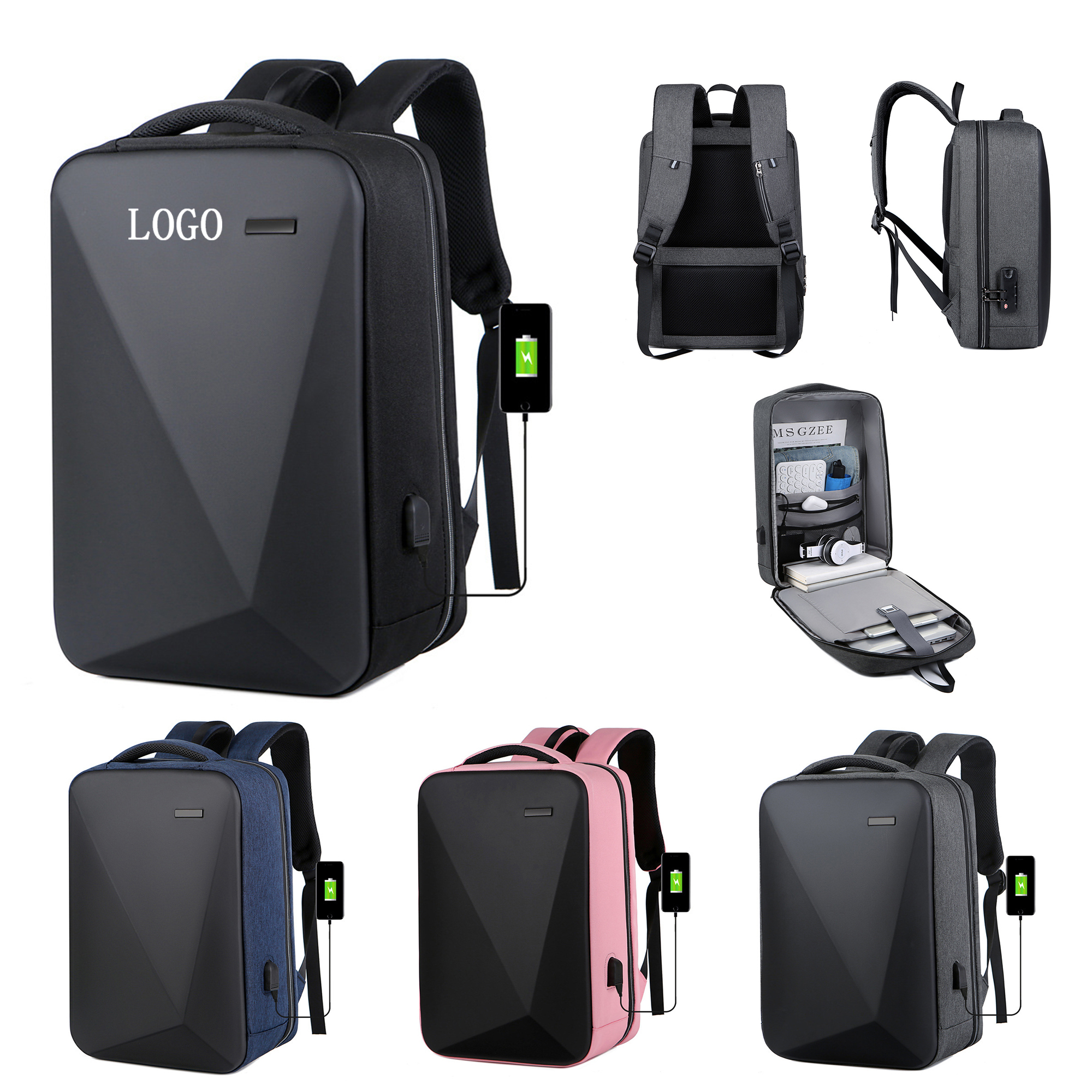 Anti Theft Business Backpack Laptop Backpack  