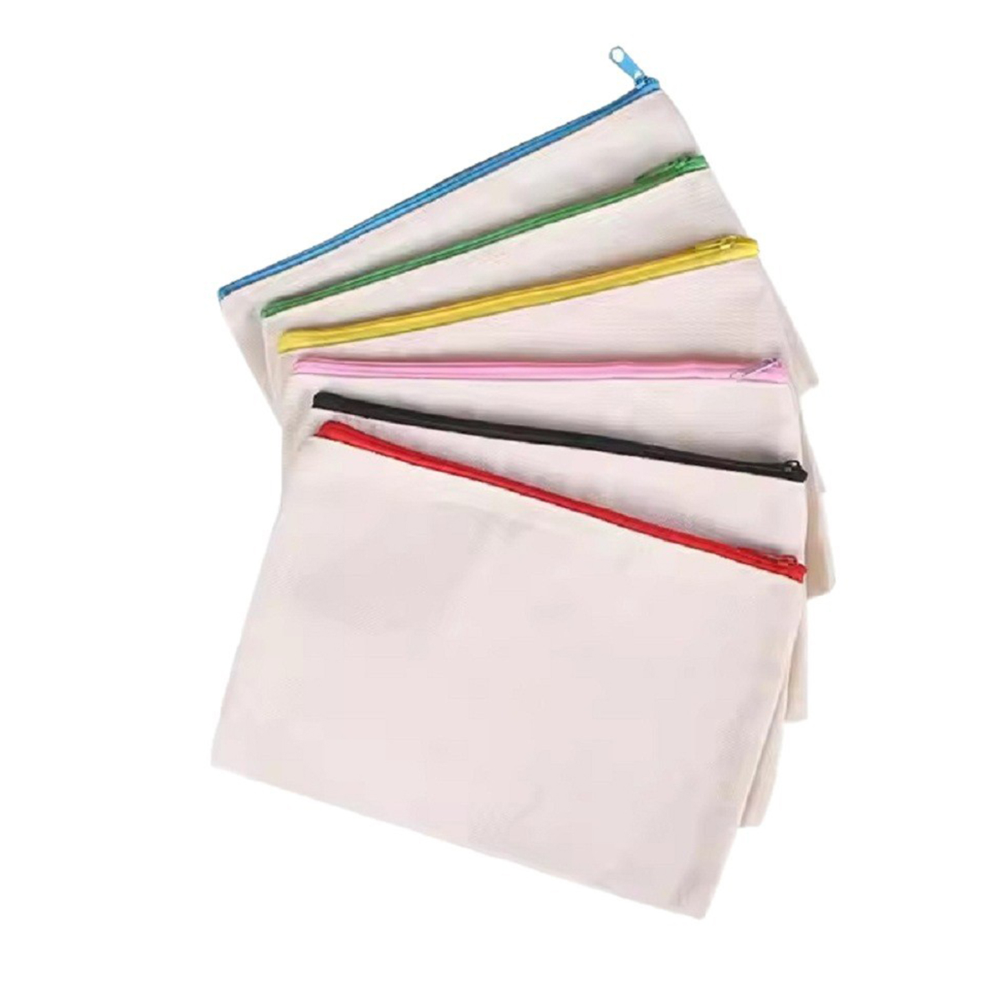 Canvas Pencil Case Zipper Bag