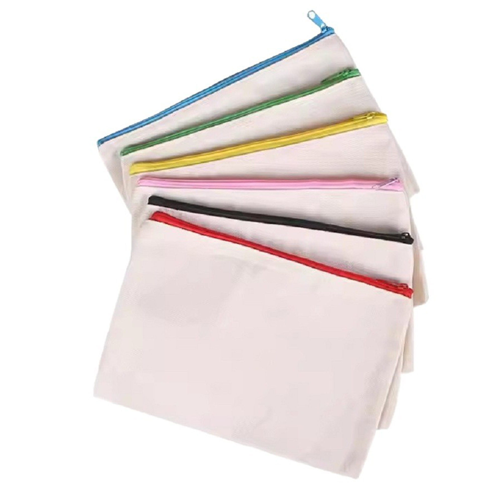 Canvas Pencil Case Zipper Bag