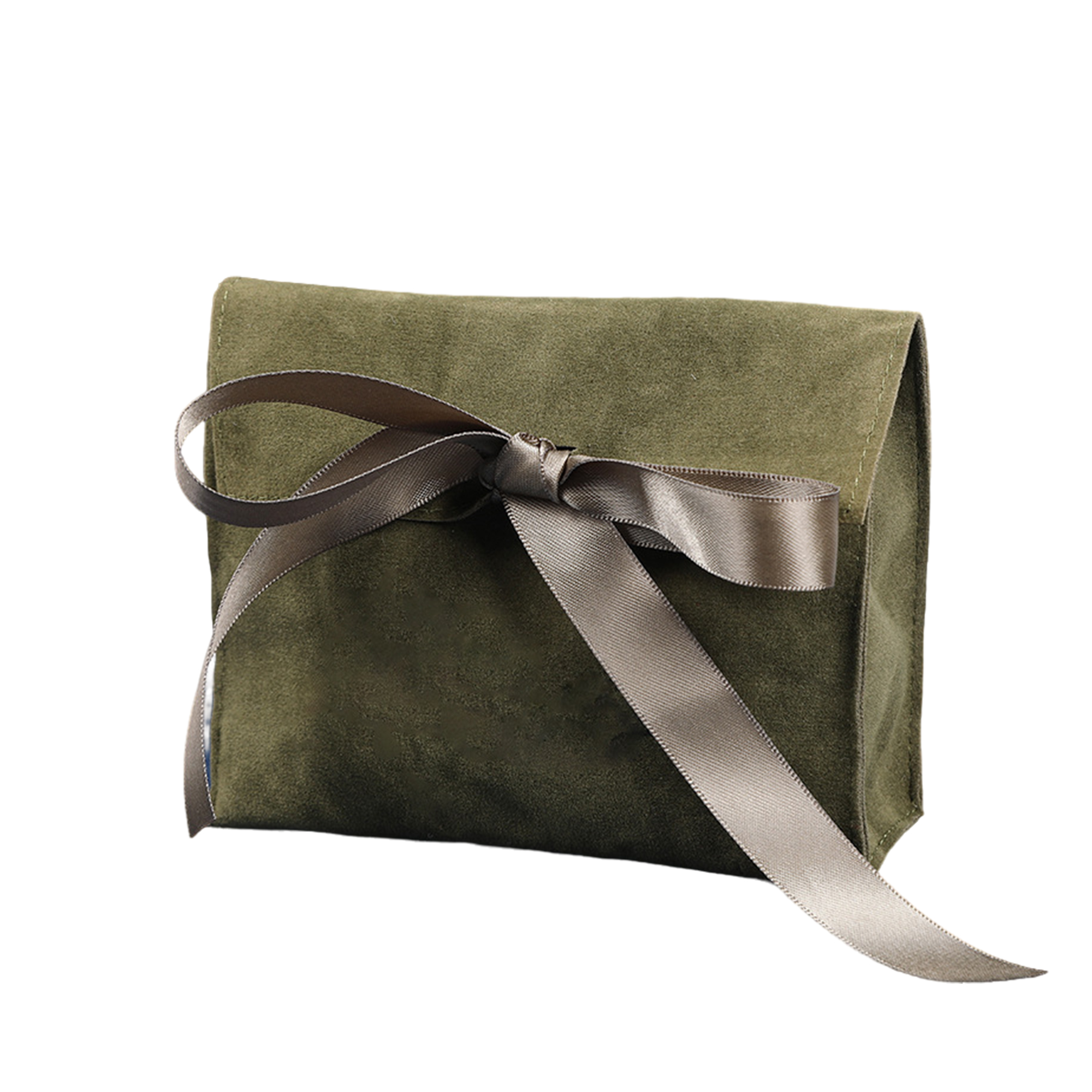 Velvet Gift Handbag With Bow Knot