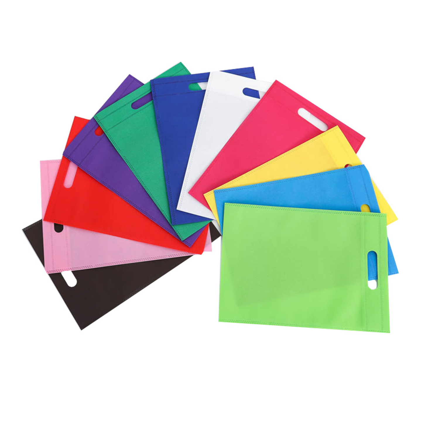 Die Cut Non Woven Handle Bag