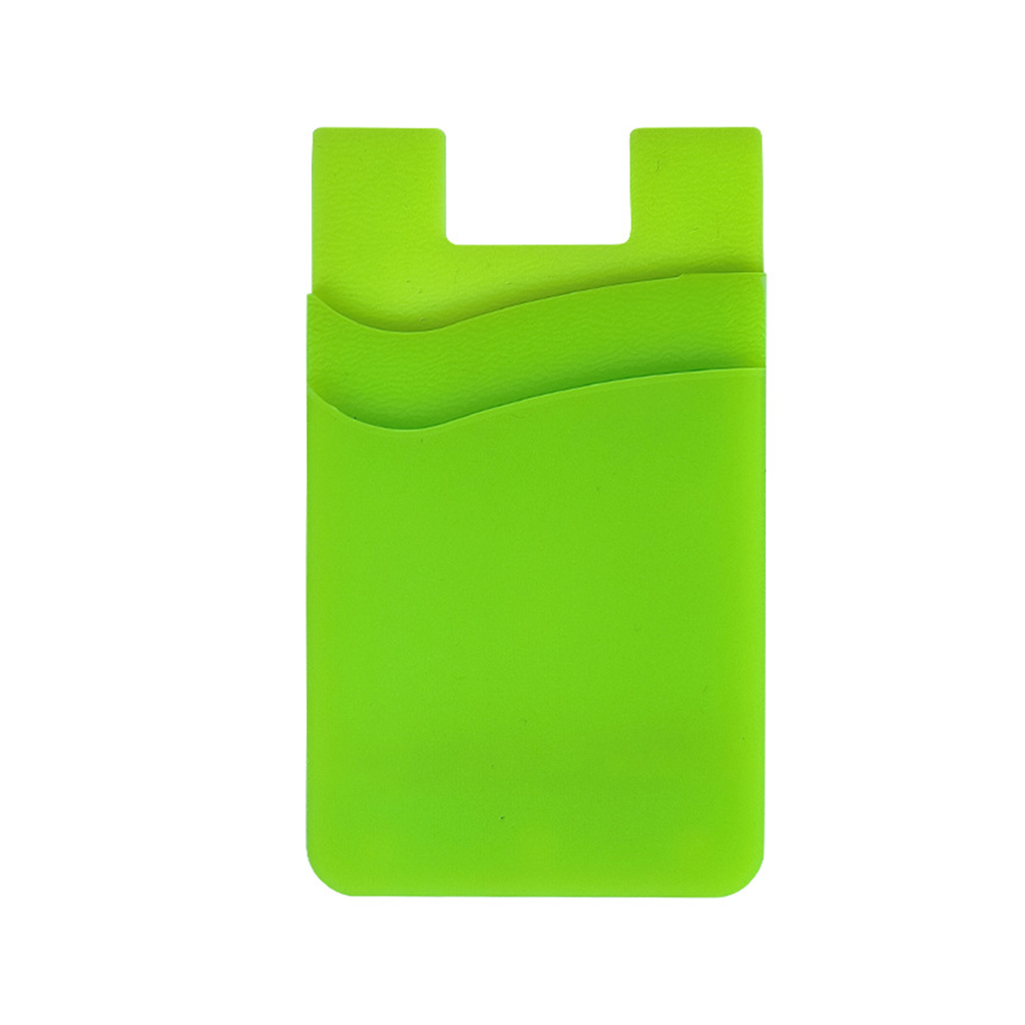 Dual Silicone Card Holder Phone Wallet