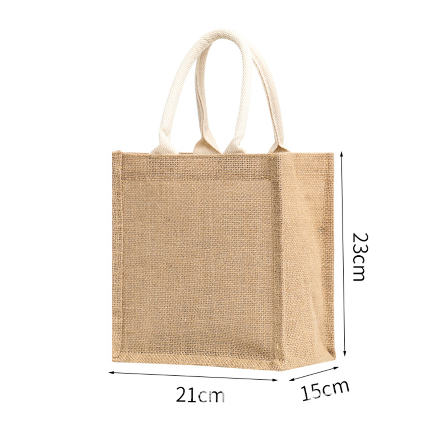 Burlap Gift Tote Jute Bag Handbag