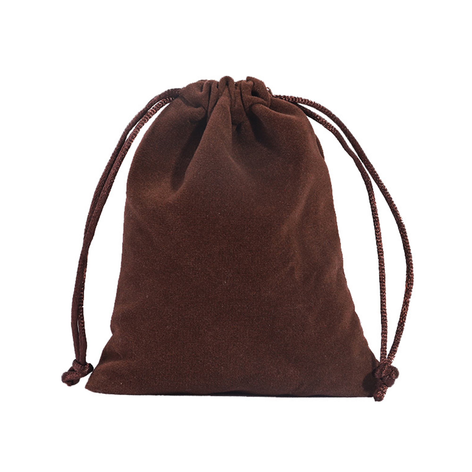 Flannel Drawstring Bag Jewelry Cosmetic Storage Pouch