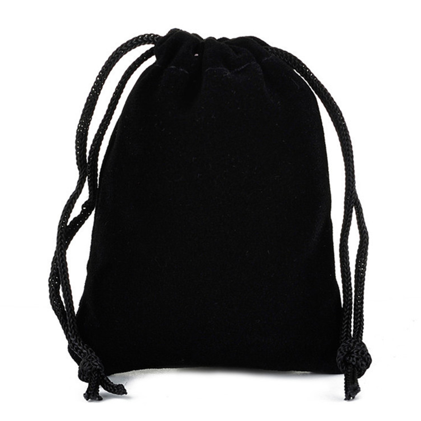 Flannel Drawstring Bag Jewelry Cosmetic Storage Pouch