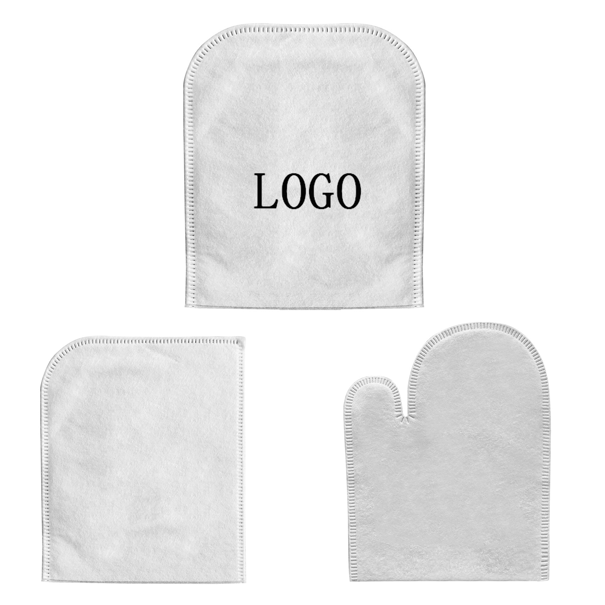 Hotel Disposable Shoe Shine Cloth Mitt Dusting Cloths Gloves